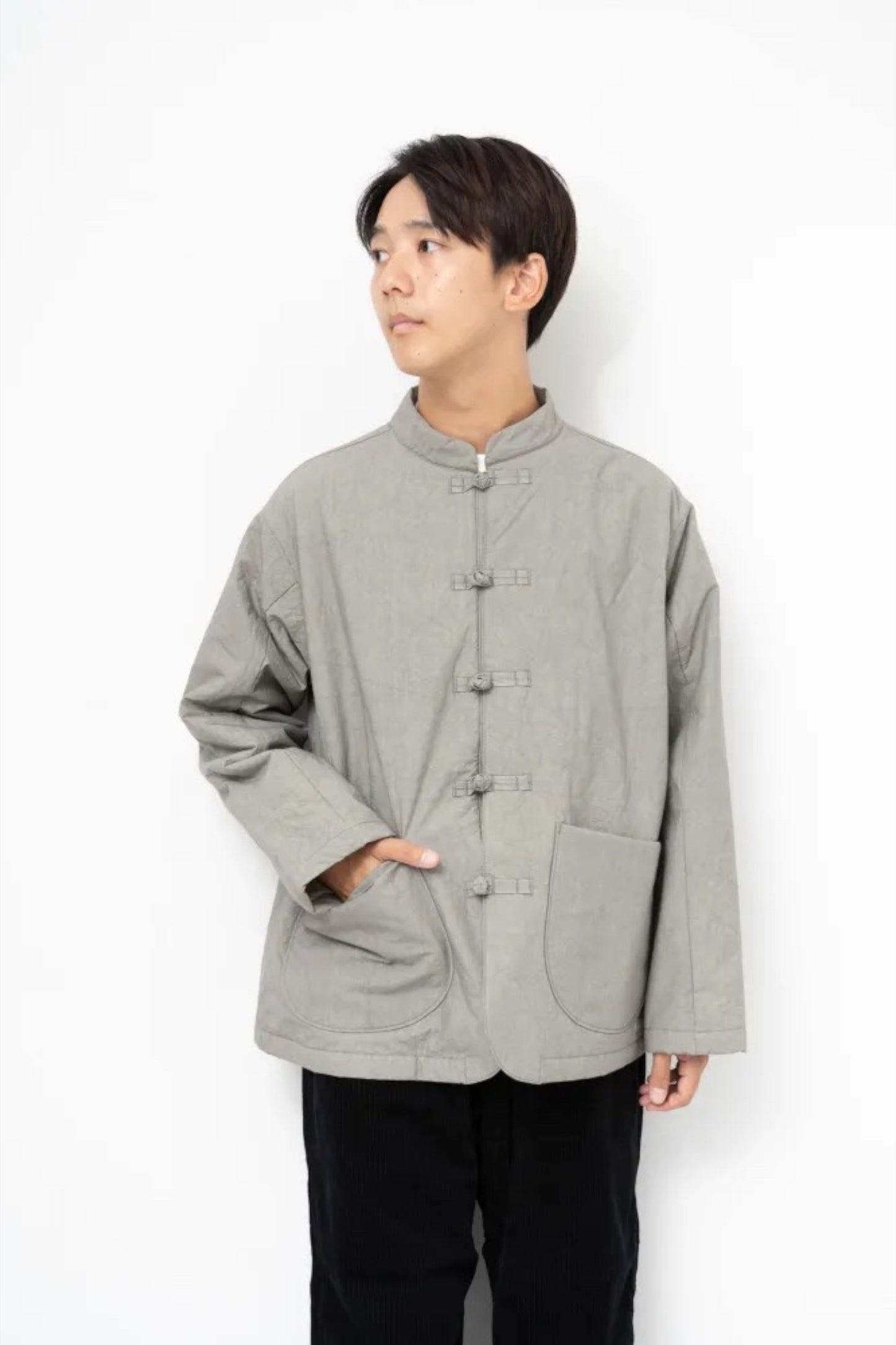 Ordinary Fits - Quilt China Jacket (Grey)