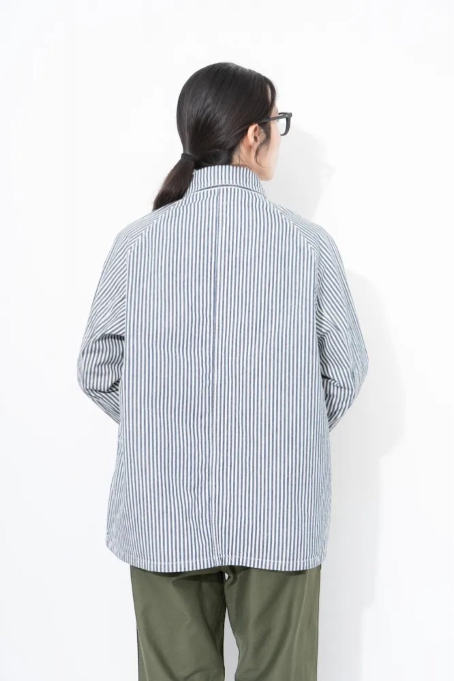 Ordinary Fits Color US Coverall Jacket Hickory | Veste Workwear Japonaise | Edgar Bdx