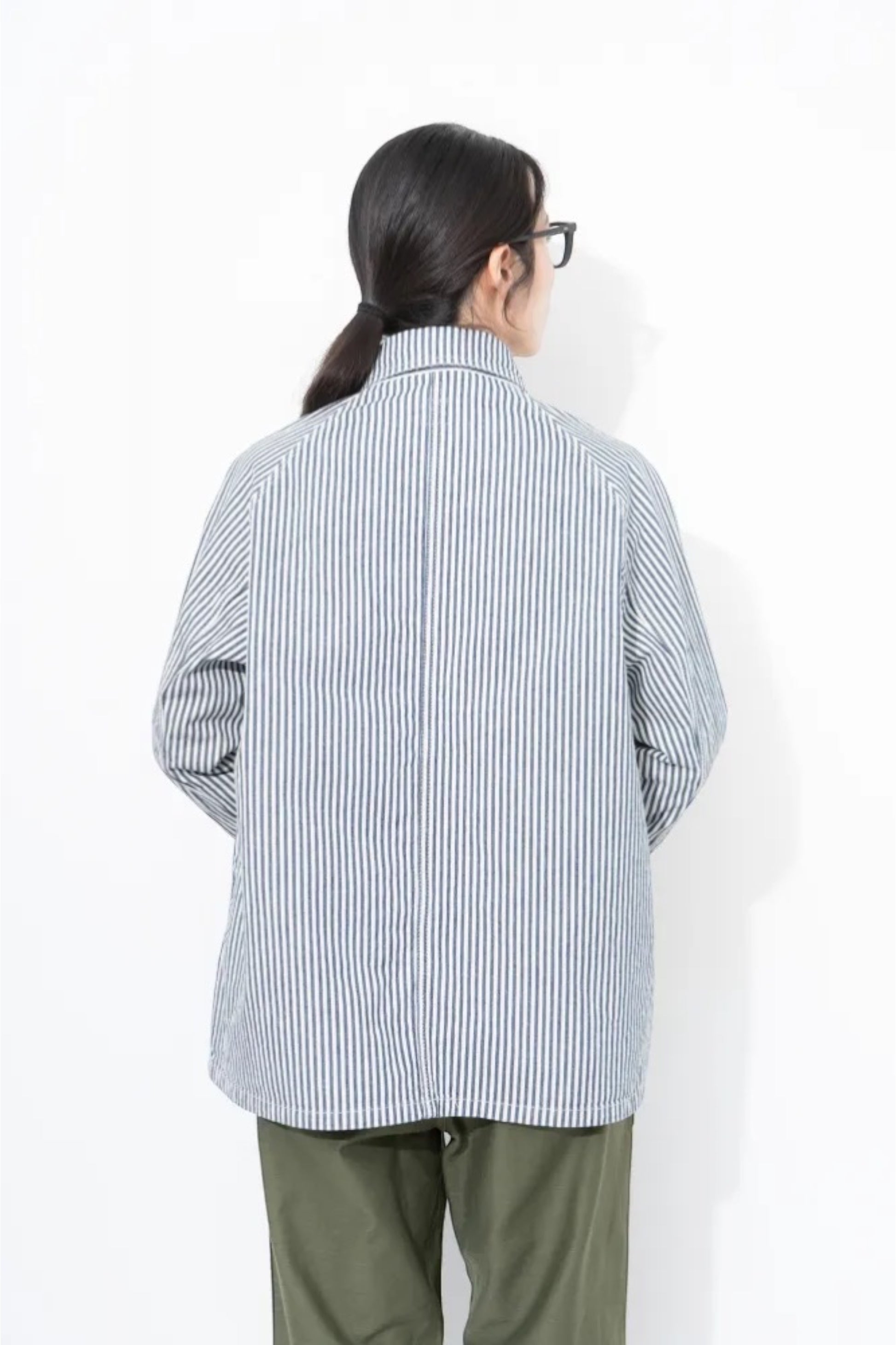 Ordinary Fits Color US Coverall Jacket Hickory | Veste Workwear Japonaise | Edgar Bdx