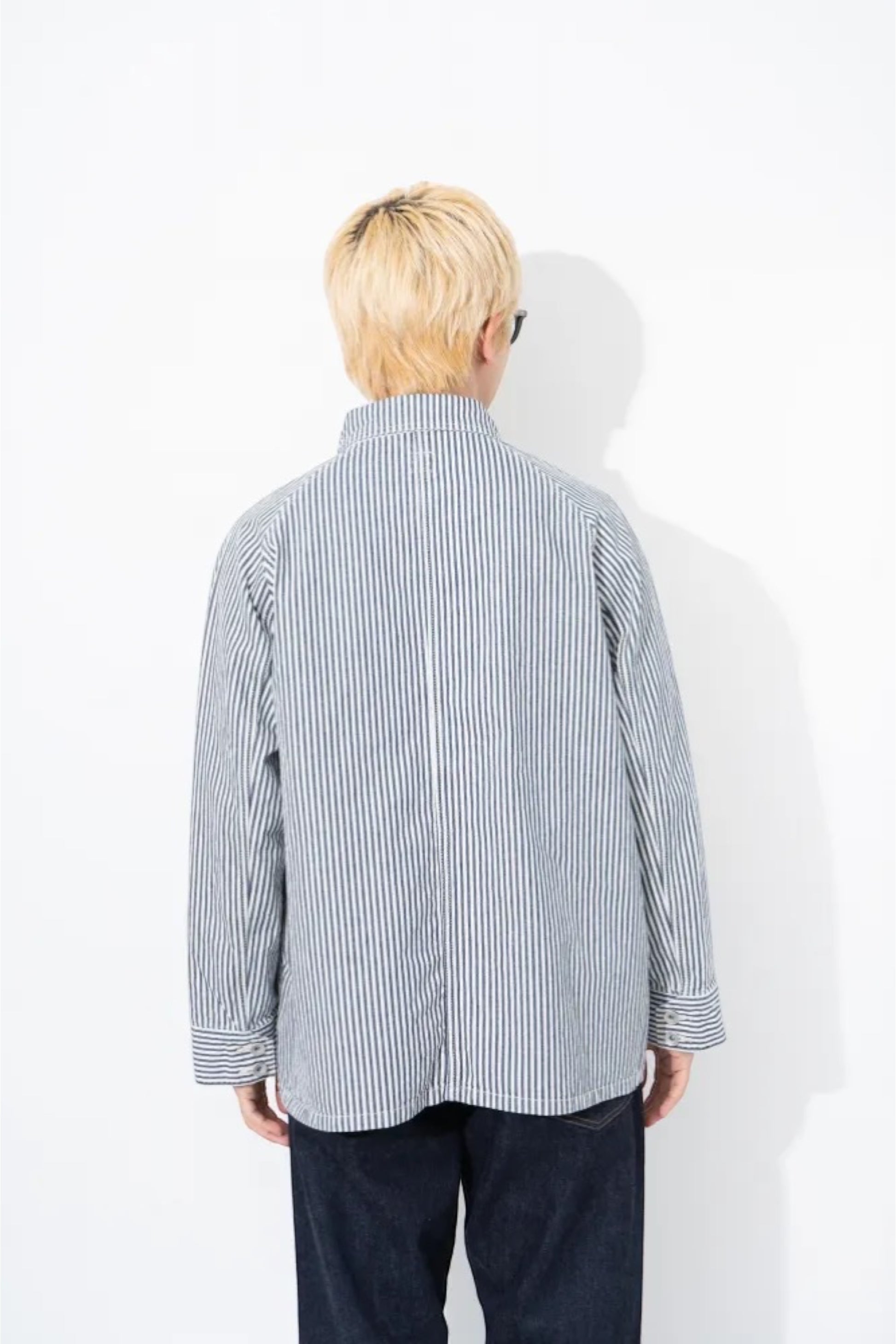 Ordinary Fits Color US Coverall Jacket Hickory | Veste Workwear Japonaise | Edgar Bdx