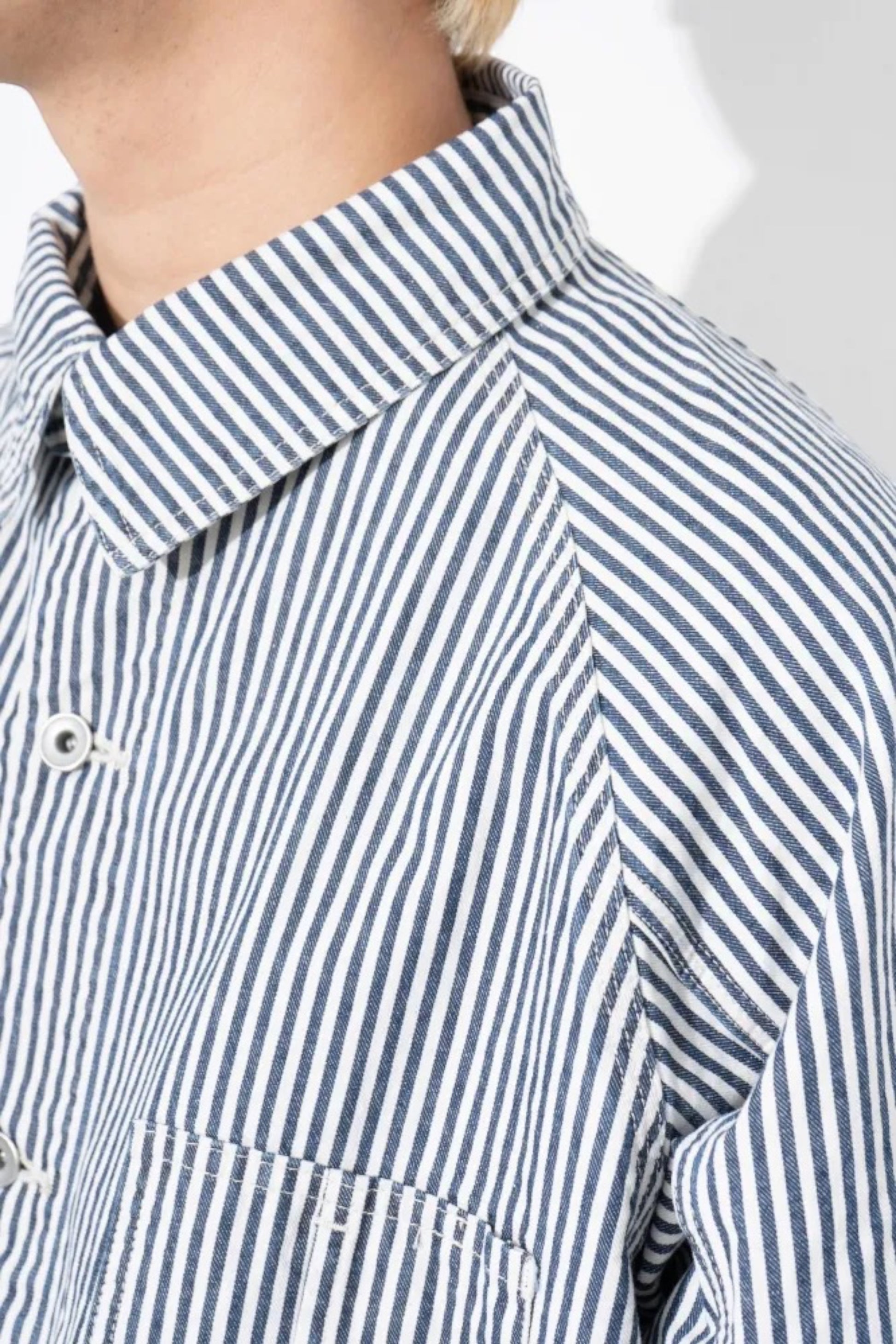 Ordinary Fits Color US Coverall Jacket Hickory | Veste Workwear Japonaise | Edgar Bdx