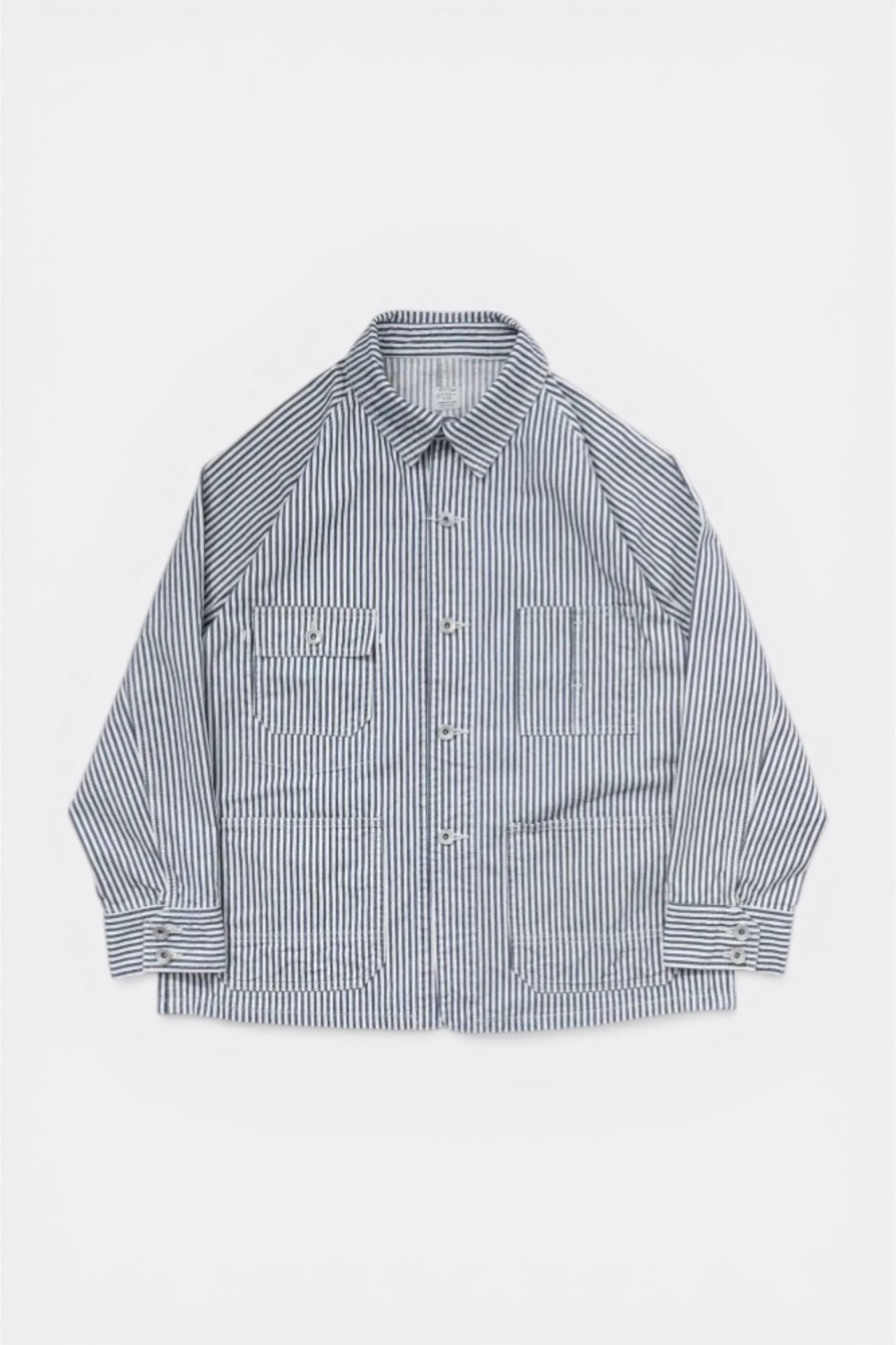 Ordinary Fits Color US Coverall Jacket Hickory | Veste Workwear Japonaise | Edgar Bdx