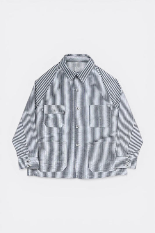 Ordinary Fits Color US Coverall Jacket Hickory | Veste Workwear Japonaise | Edgar Bdx