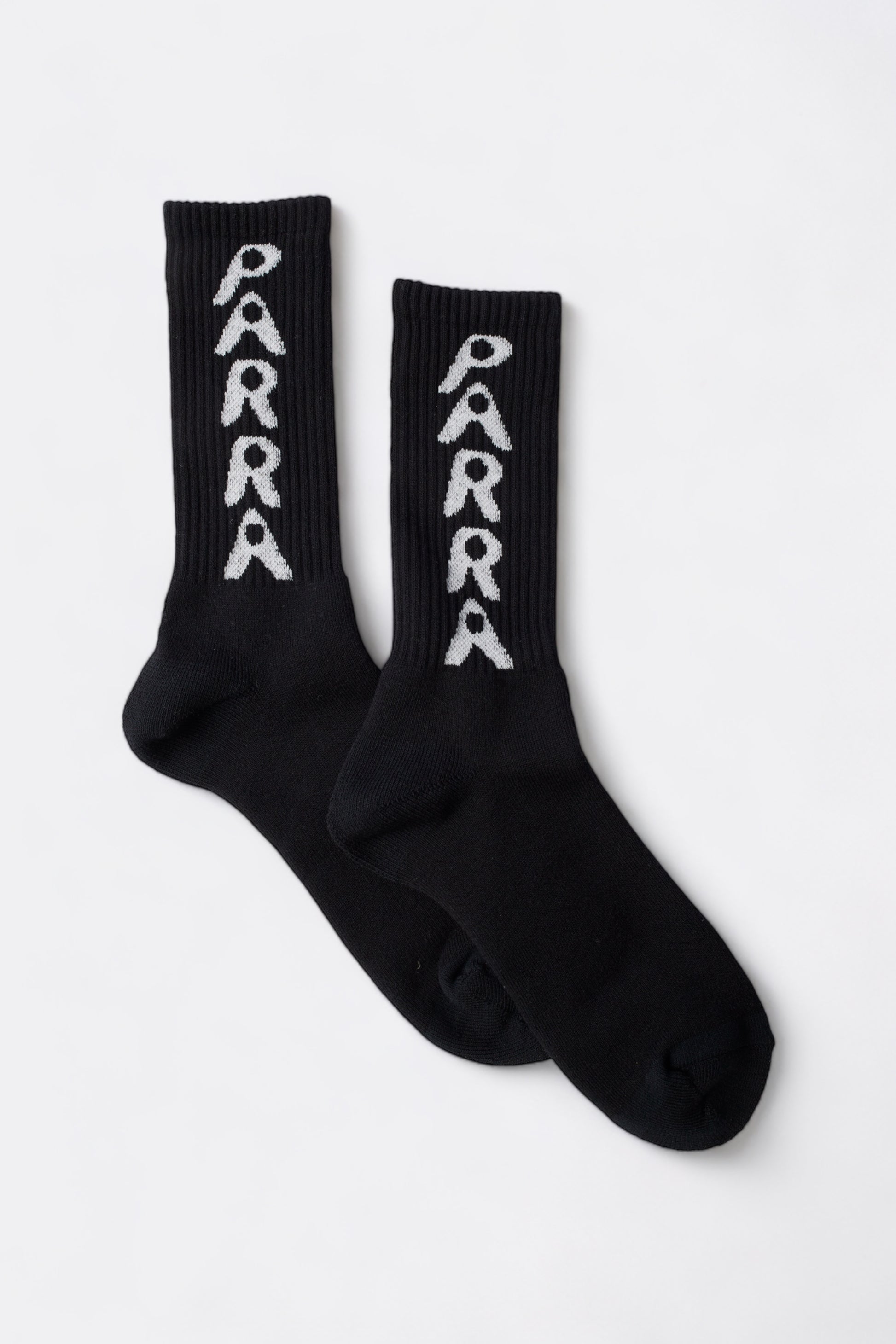 Parra - Hole Logo Crew Socks (Black)
