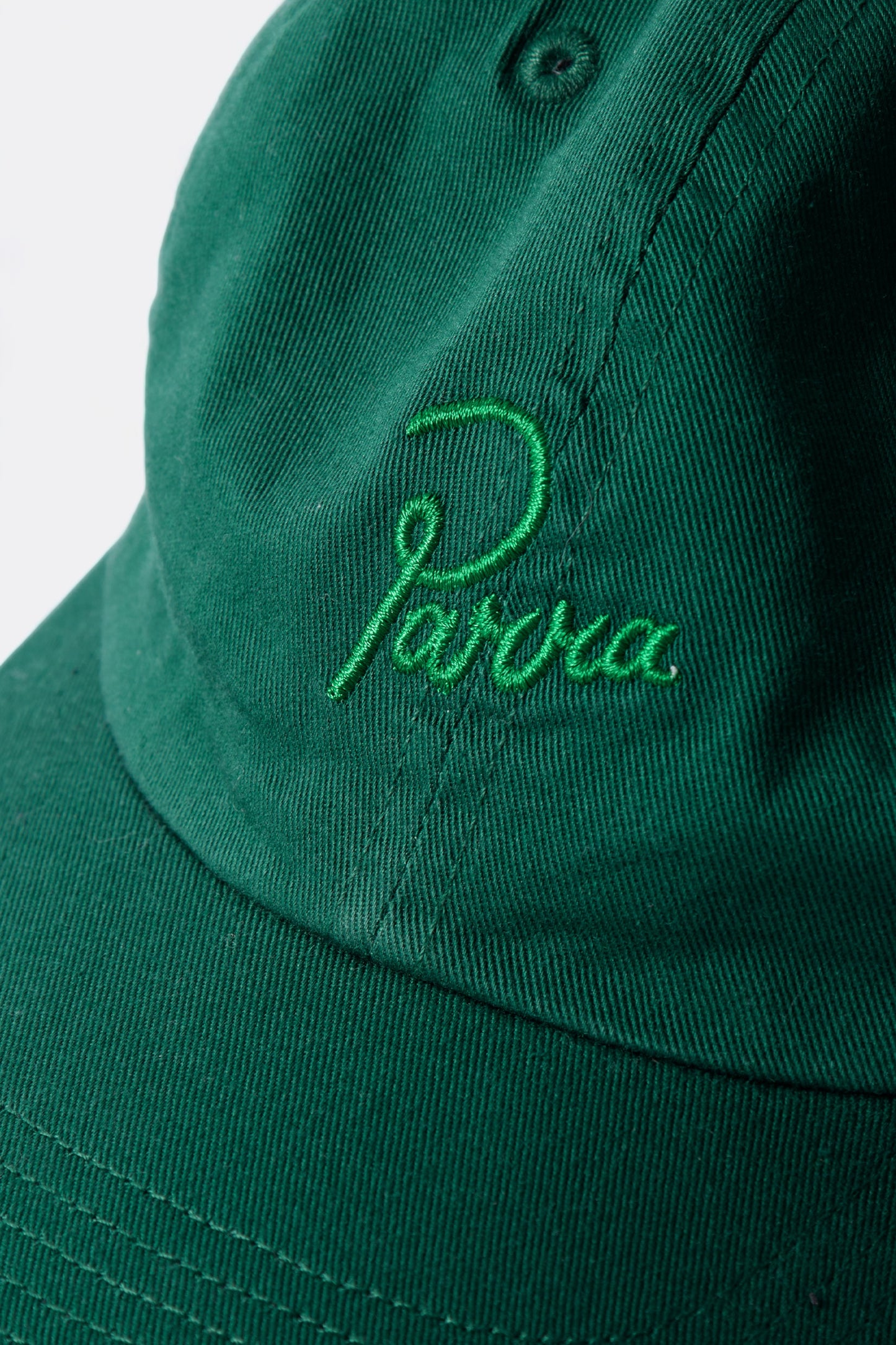 Parra - Script Logo 6 Panel Hat (Castleton Green)