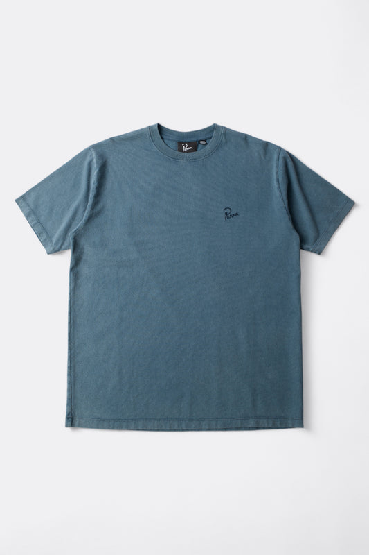 Script Logo T-Shirt (Washed Blue)