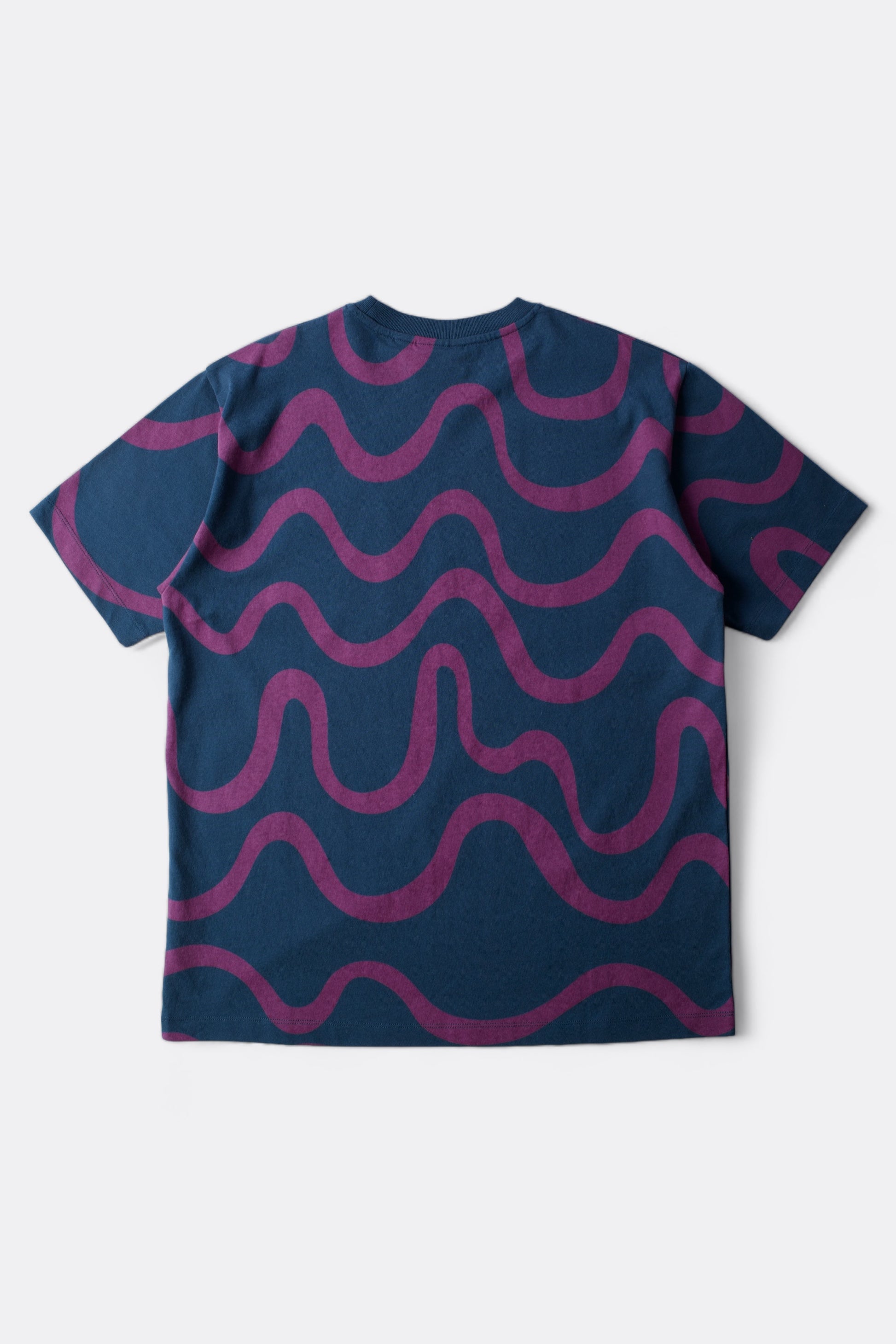 Parra - Sound Waved T-Shirt (Navy Blue)