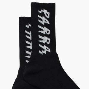 Parra - Spiked Logo Crew Socks (Black)