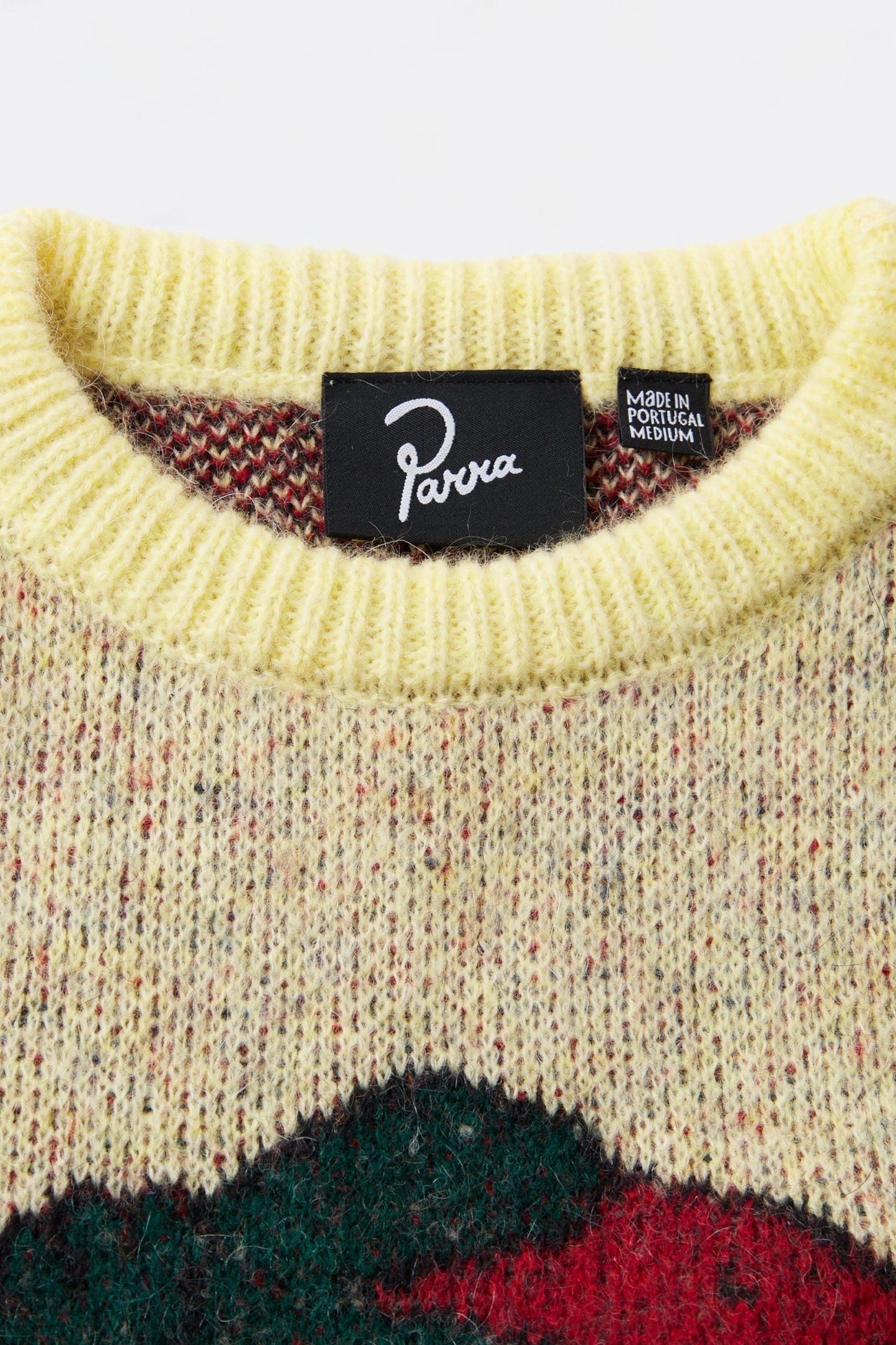 Parra - Stupid Strawberry Knitted Pullover (Yellow)
