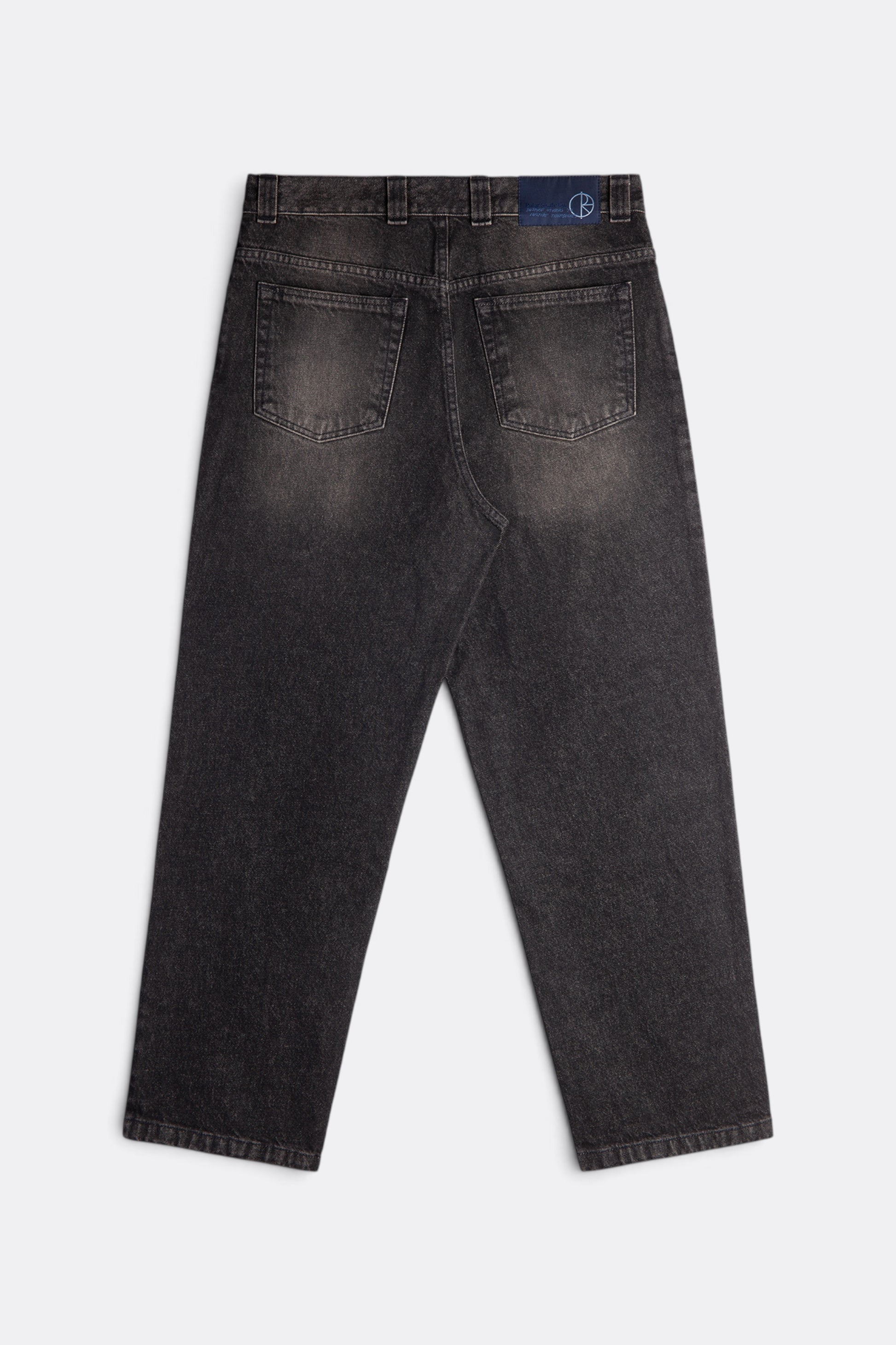 POLAR SKATE CO. 93! Pants Dirty Black | Jean Dénim Lavé Pierre Oversize Skate | Edgar Bdx