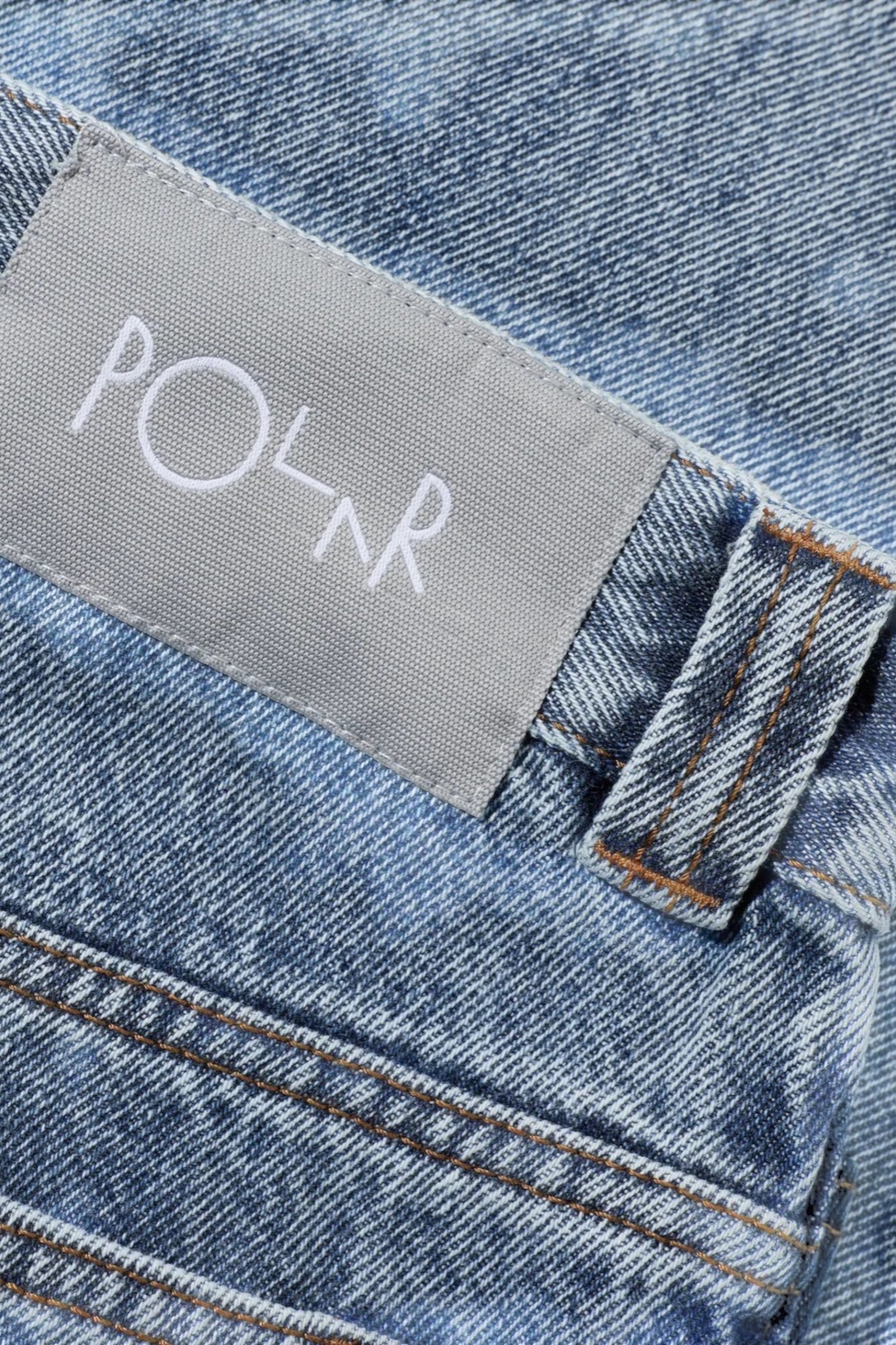 Polar Skate Co. 93! Pants Heavy Washed Blue | Jean Droit Délavé Skate | Edgar Bdx