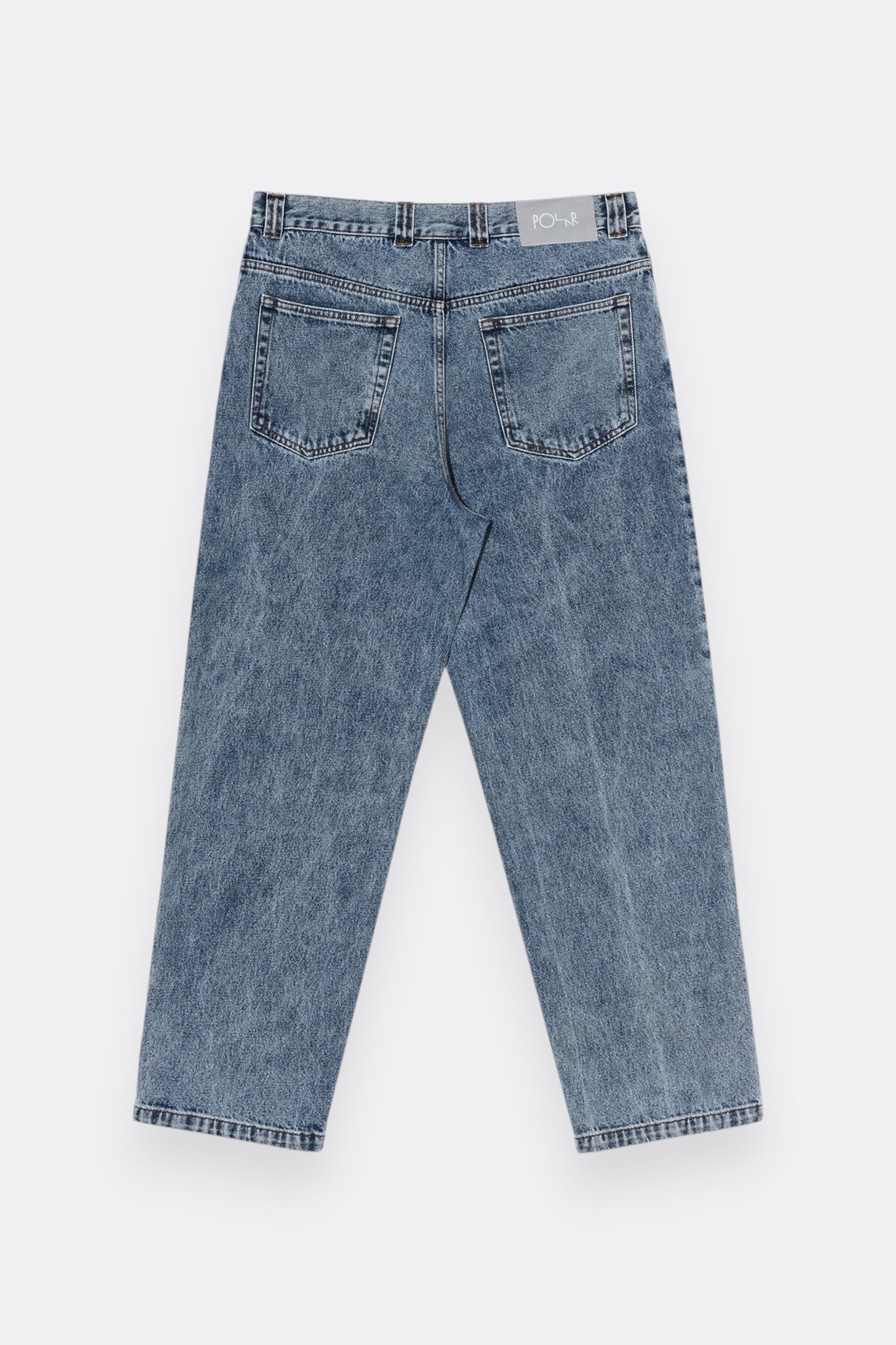 Polar Skate Co. 93! Pants Heavy Washed Blue | Jean Droit Délavé Skate | Edgar Bdx