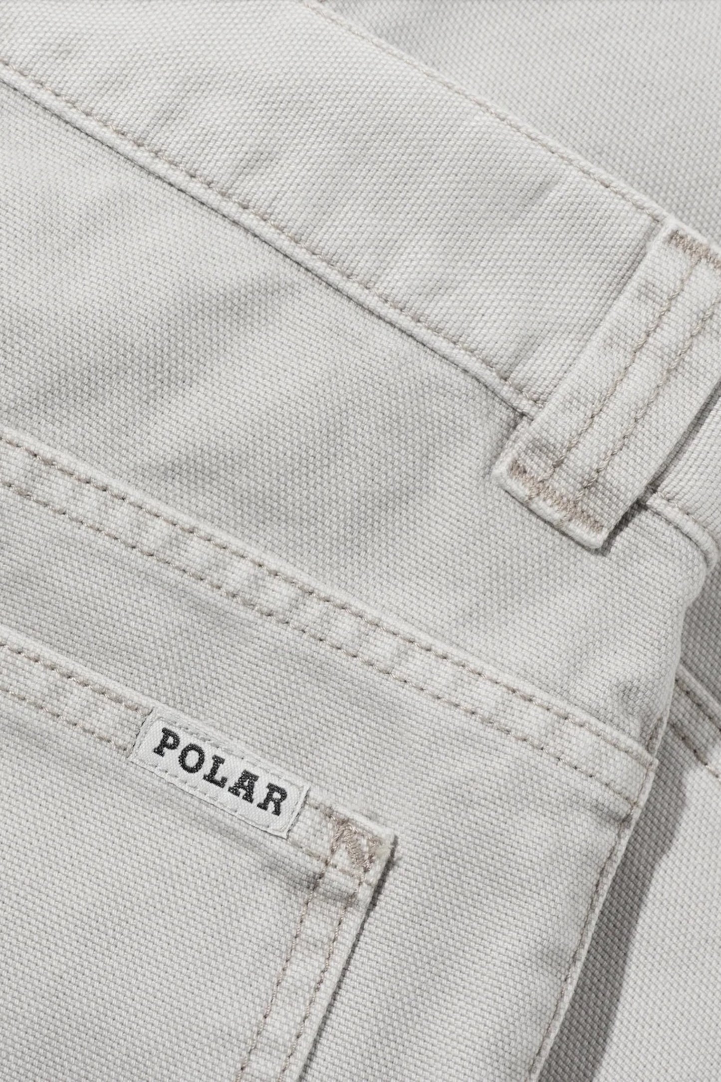 Polar Skate Co. 93 Work Pants Pale Taupe | Pantalon Canvas Workwear Skate | Edgar Bdx