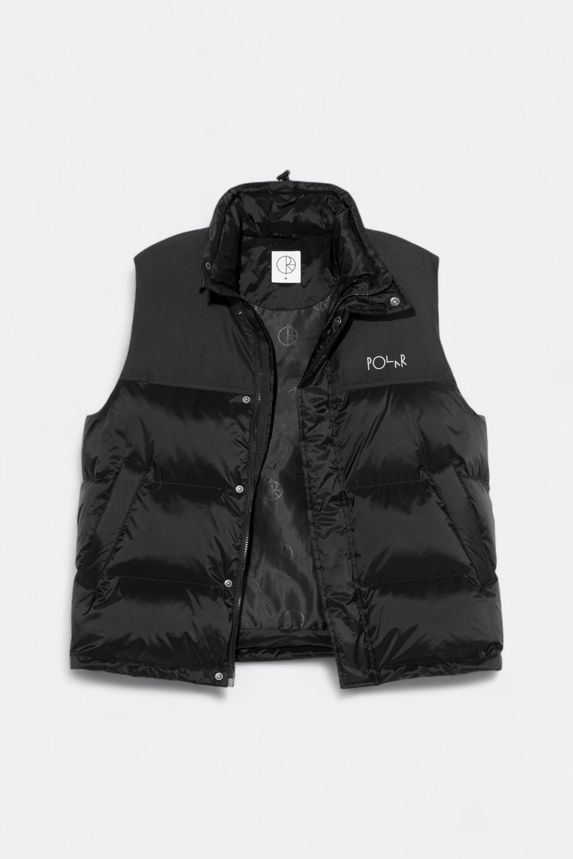 Polar Skate Co. - Basic Puffer Vest (Black)