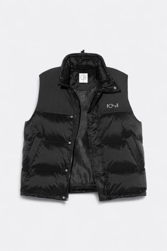 Polar Skate Co. - Basic Puffer Vest (Black)