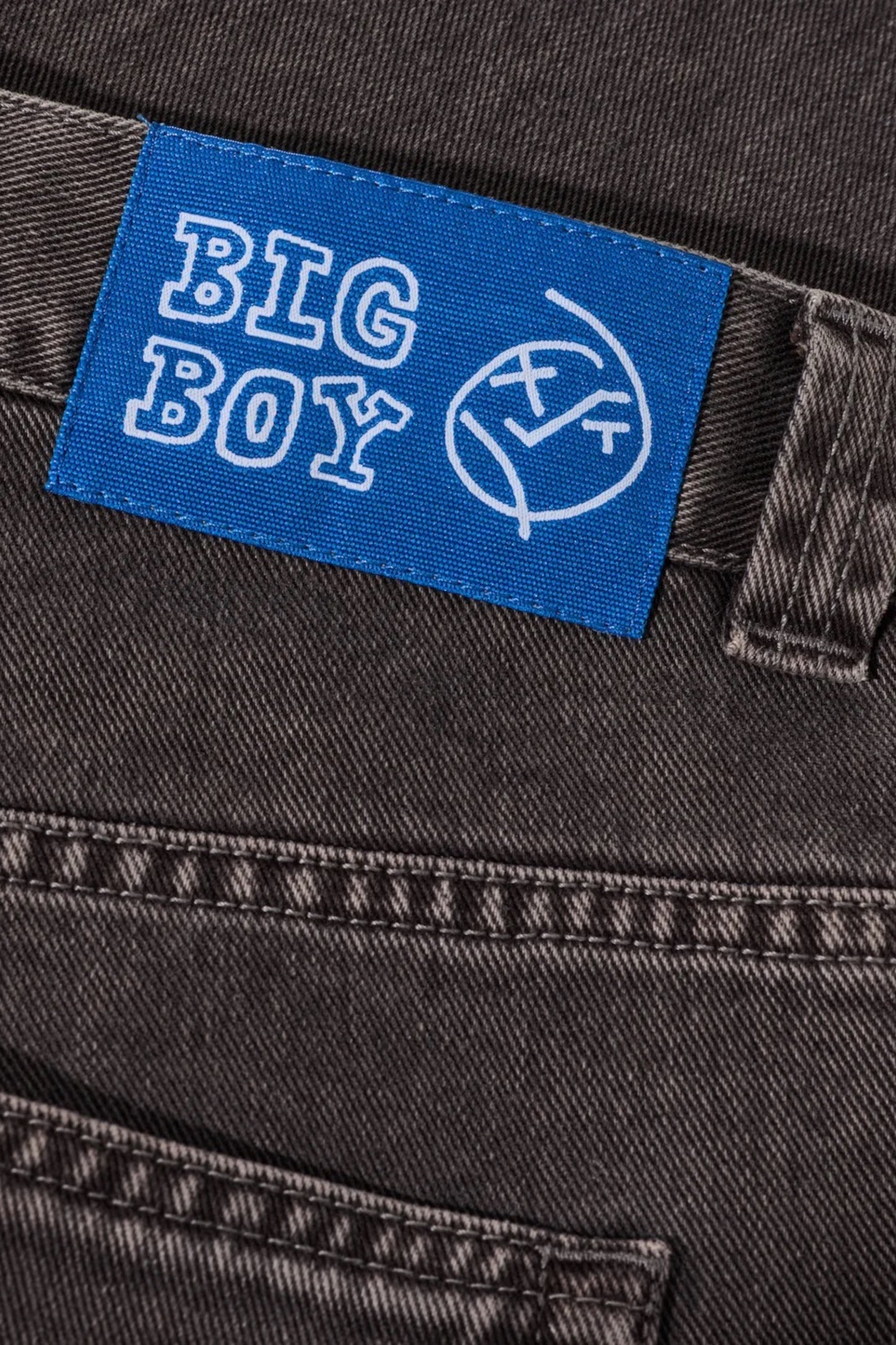 Polar Skate Co. Big Boy Shorts Washed Grey | Short Jean Délavé Skate | Edgar Bdx