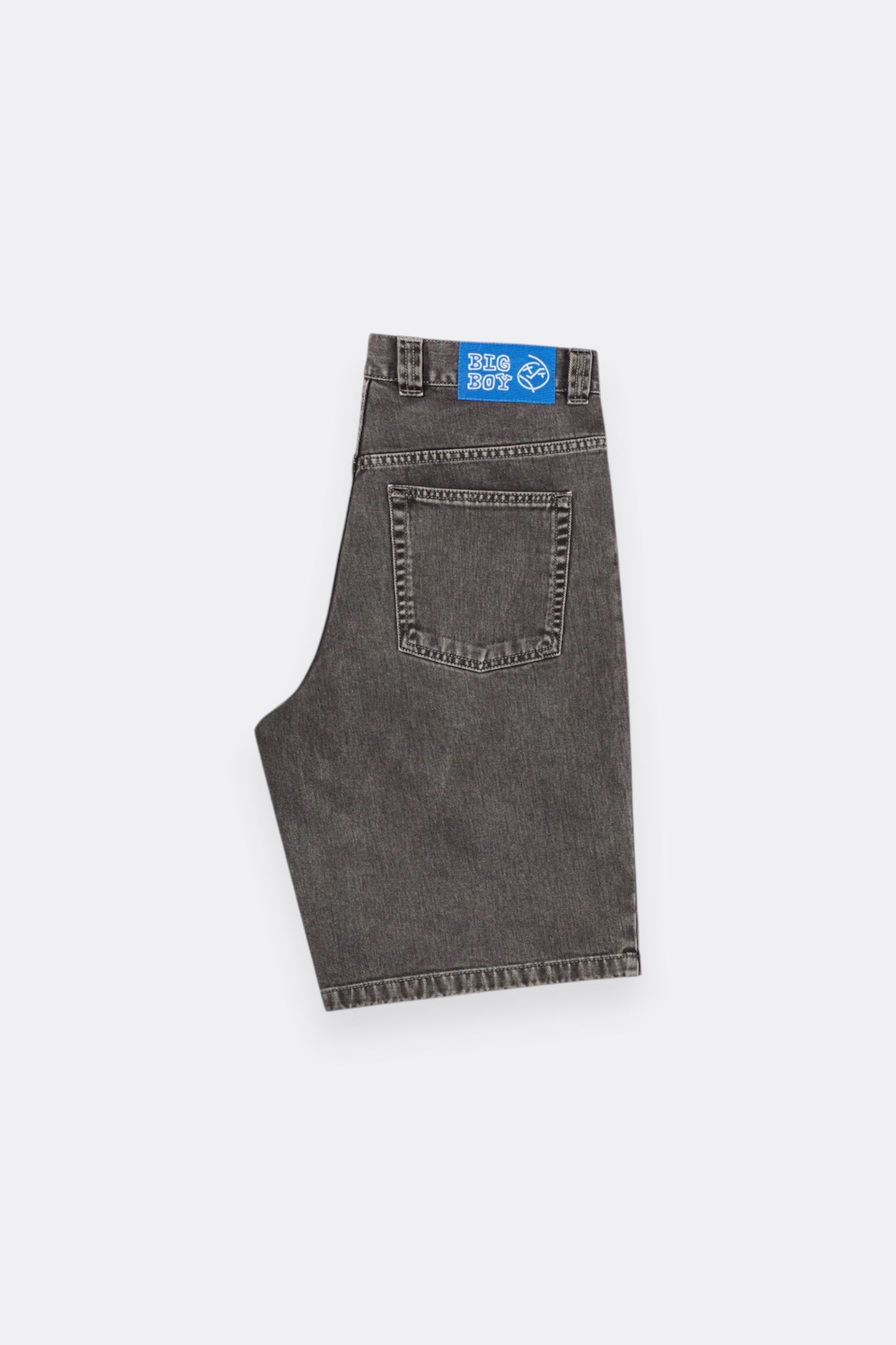 Polar Skate Co. Big Boy Shorts Washed Grey | Short Jean Délavé Skate | Edgar Bdx