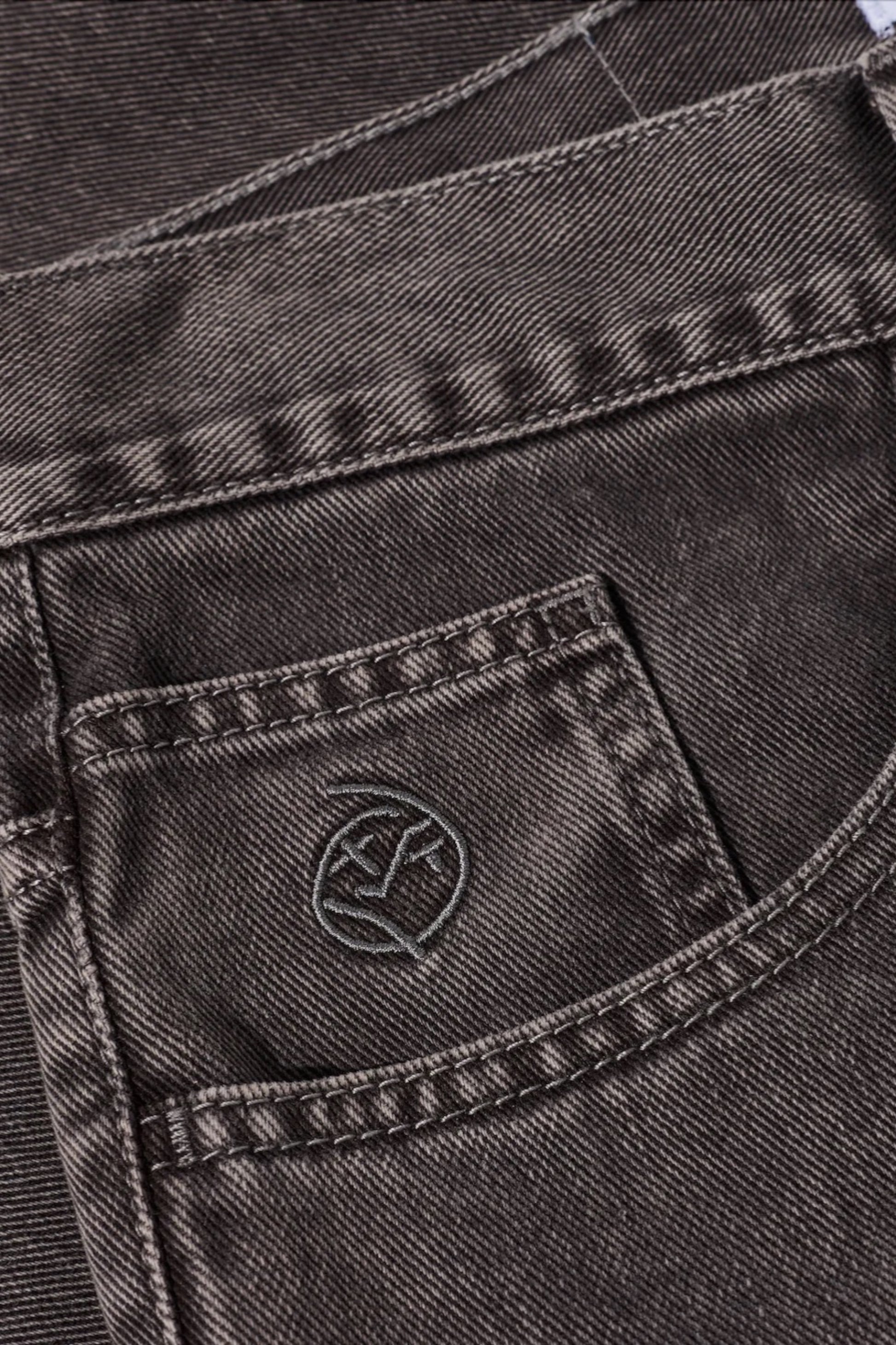 Polar Skate Co. Big Boy Shorts Washed Grey | Short Jean Délavé Skate | Edgar Bdx