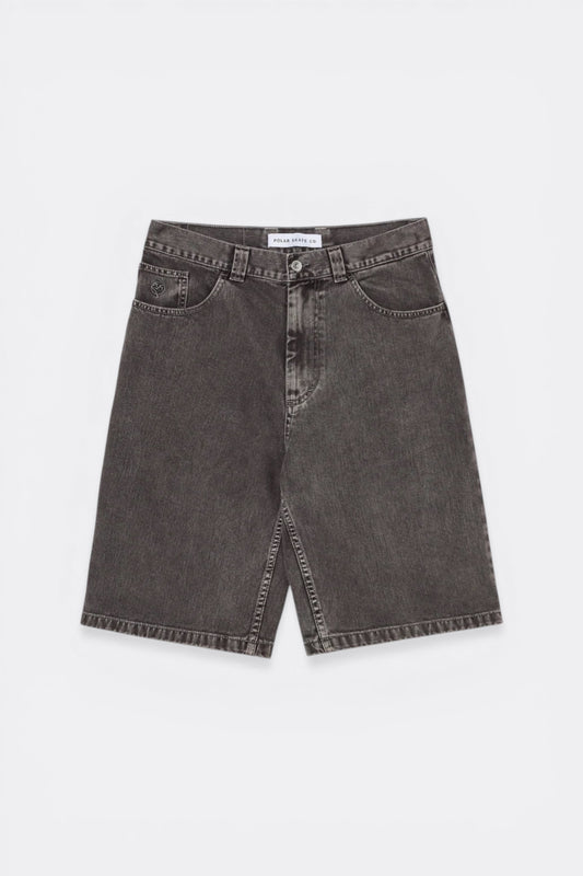 Polar Skate Co. Big Boy Shorts Washed Grey | Short Jean Délavé Skate | Edgar Bdx