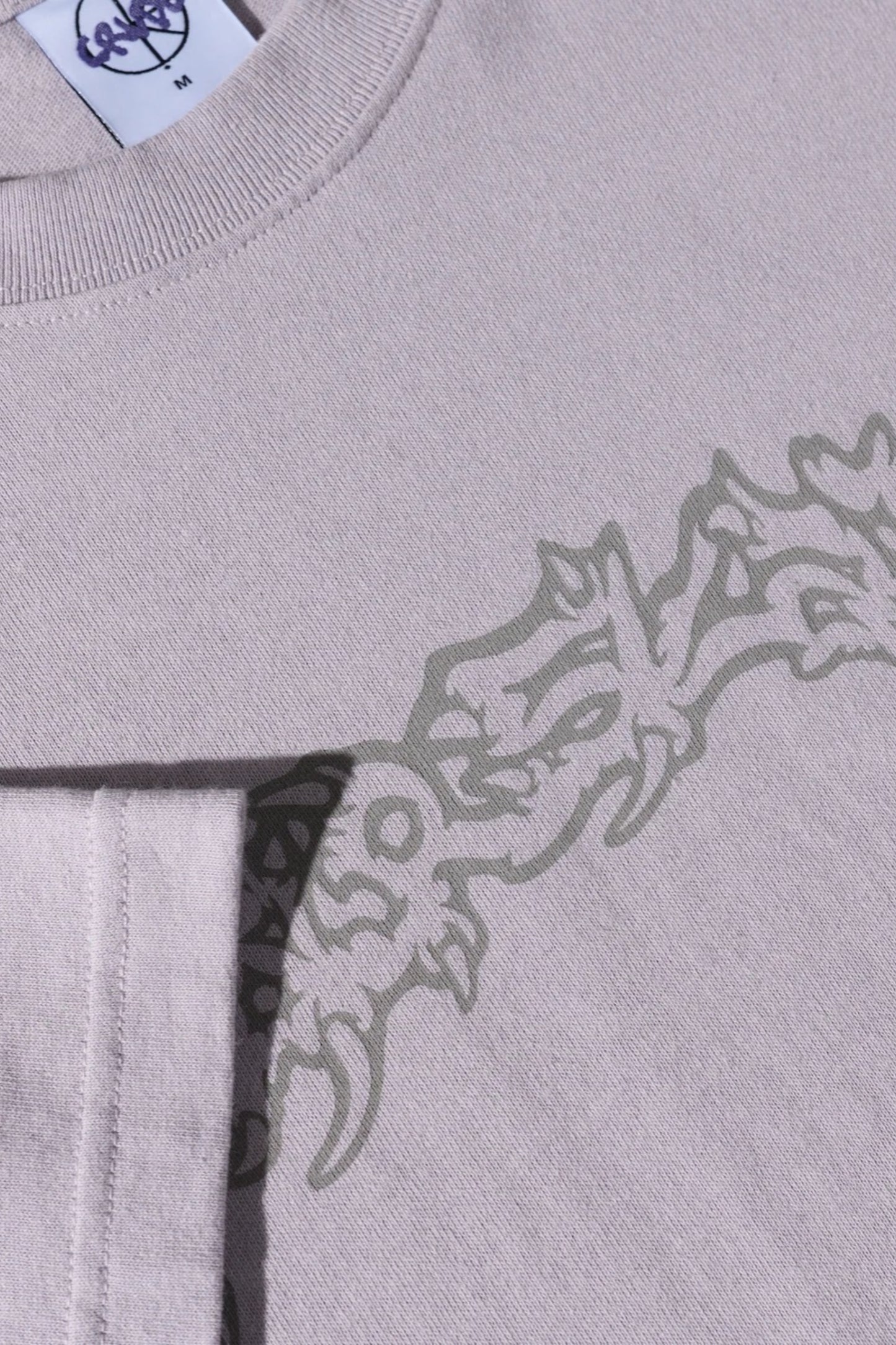 Polar Skate Co. Conflict Scenario Tee Pale Purple | T-Shirt Graphique Skate | Edgar Bdx