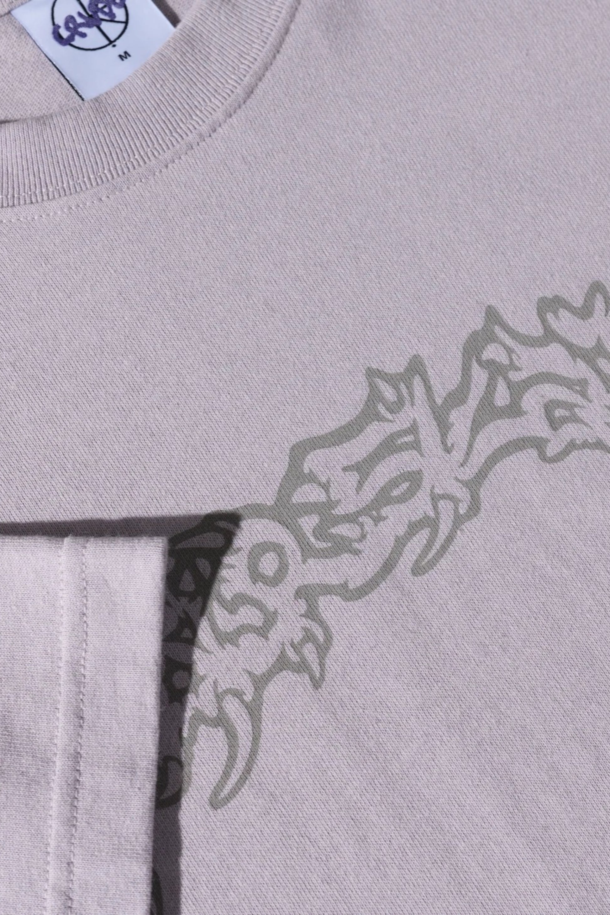 Polar Skate Co. Conflict Scenario Tee Pale Purple | T-Shirt Graphique Skate | Edgar Bdx