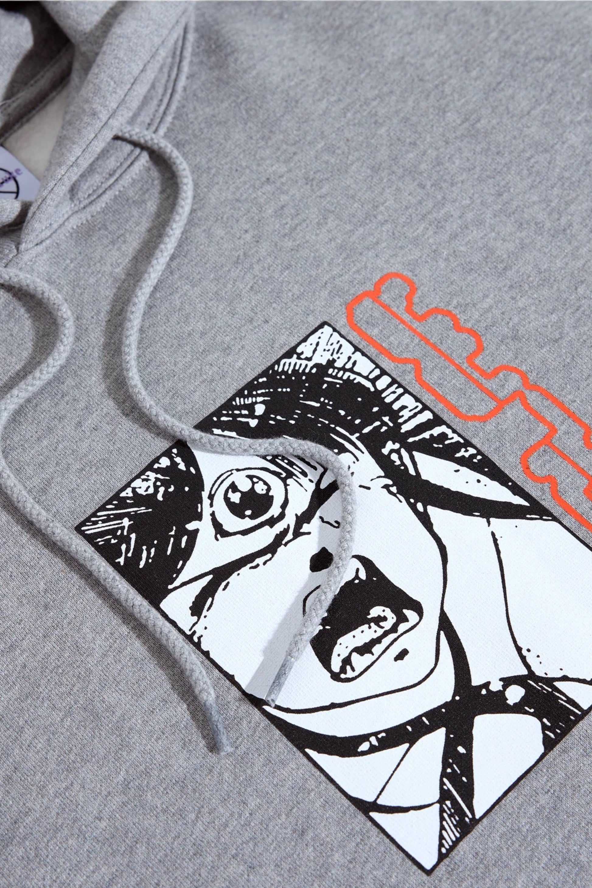 Polar Skate Co. - Dave Hoodie Third Eye (Heather Grey)