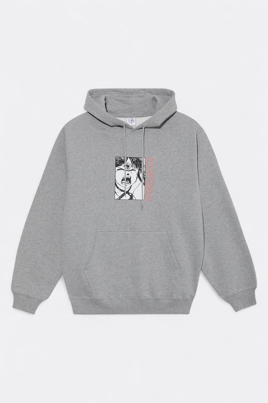 Polar Skate Co. - Dave Hoodie Third Eye (Heather Grey)