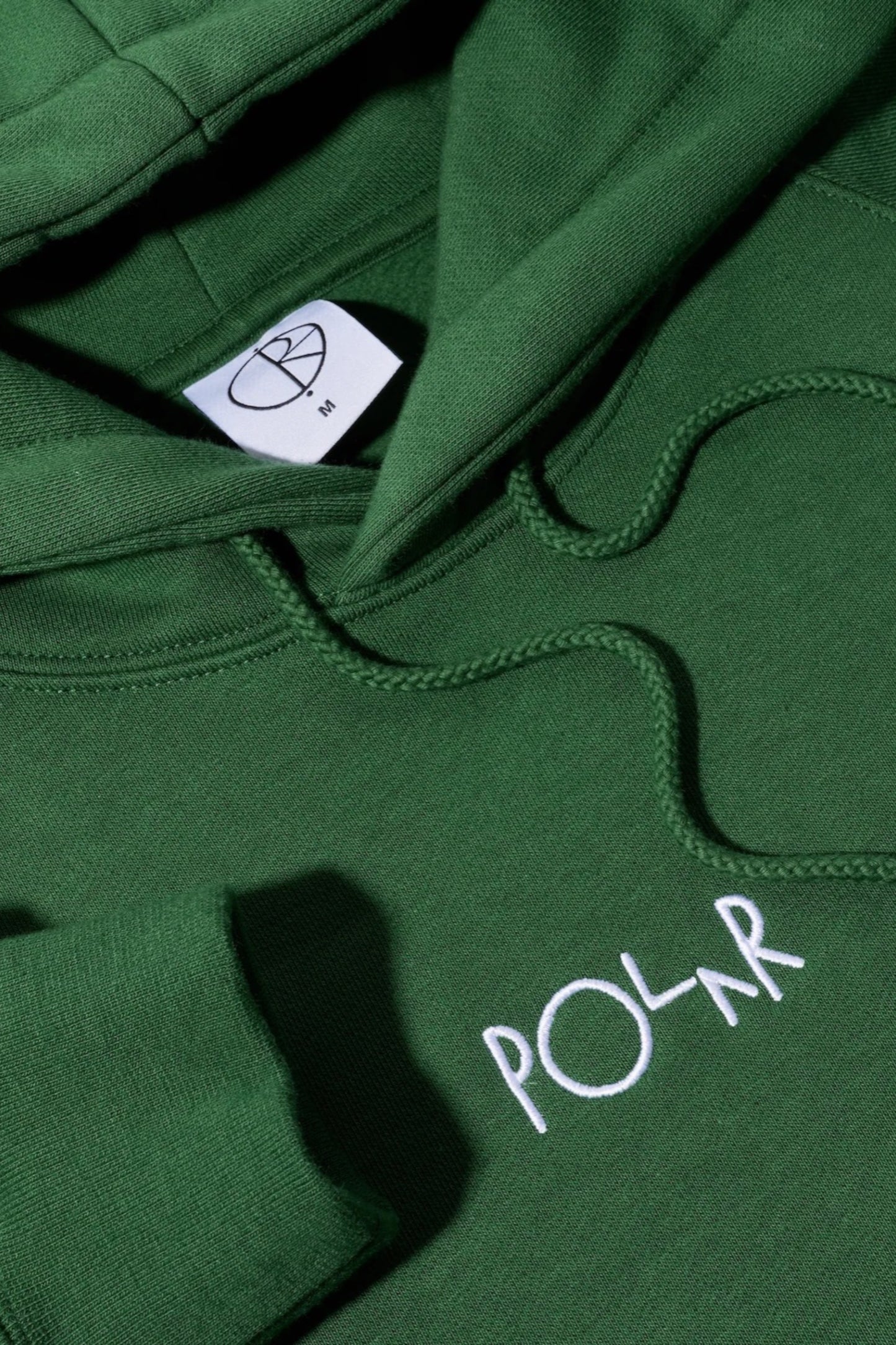 Polar Skate Co. Default Hoodie Forest Green | Sweat Capuche Skate 330g | Edgar Bdx