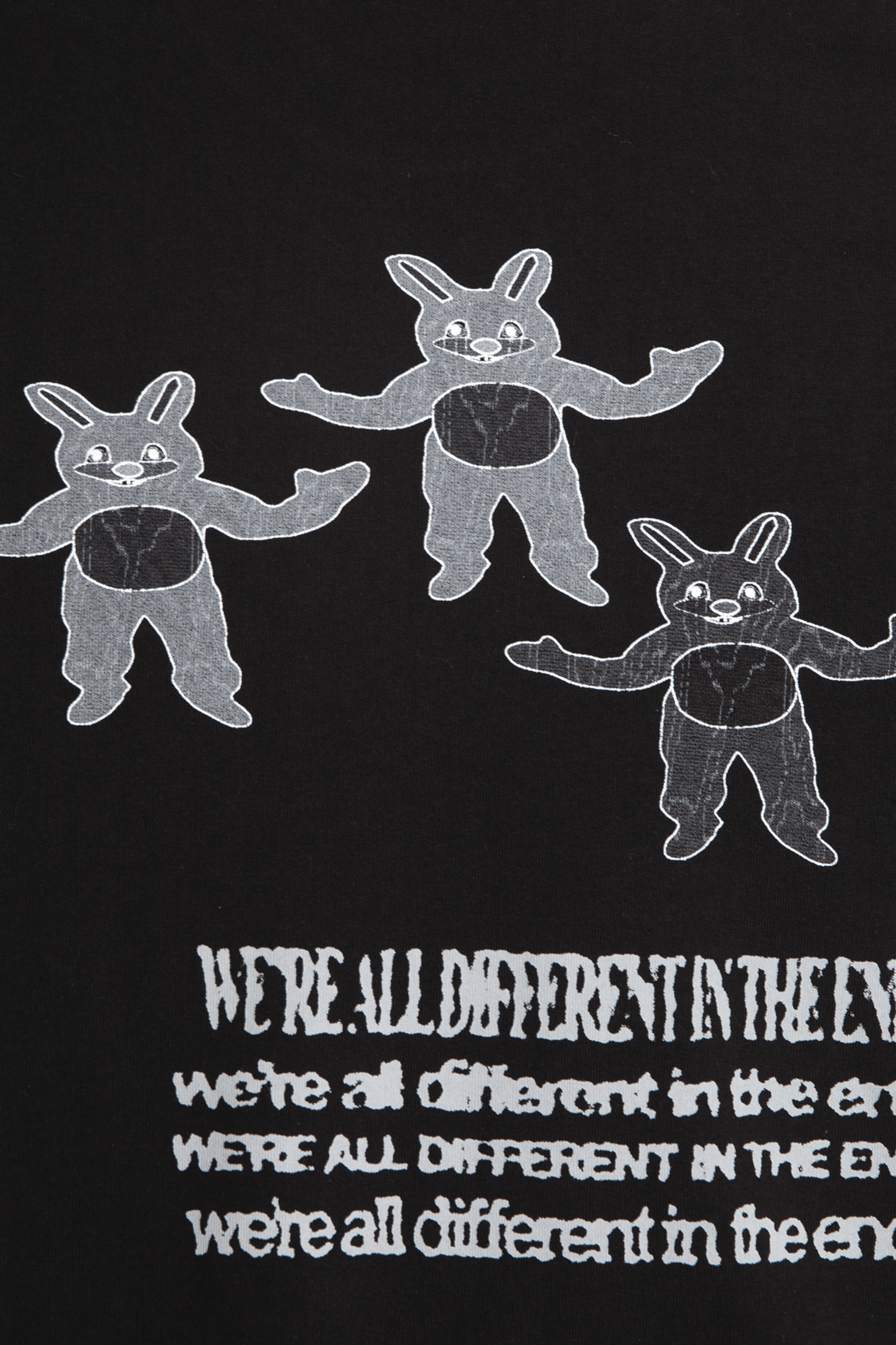 POLAR SKATE CO. Different in the End Tee Black | T-Shirt Double Jersey Graphique Skate | Edgar Bdx