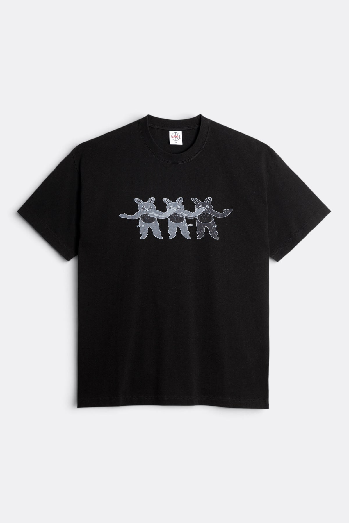 POLAR SKATE CO. Different in the End Tee Black | T-Shirt Double Jersey Graphique Skate | Edgar Bdx
