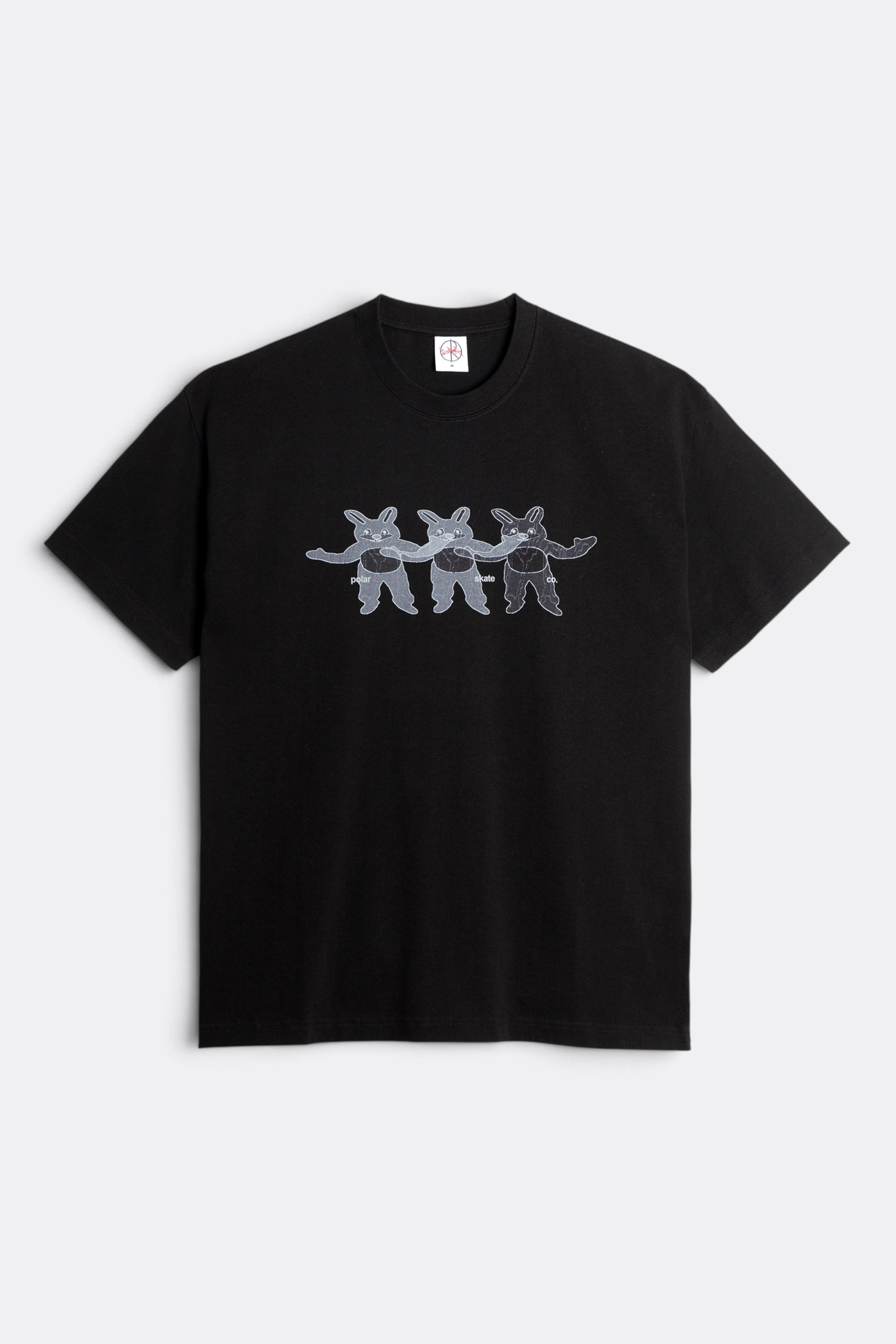 POLAR SKATE CO. Different in the End Tee Black | T-Shirt Double Jersey Graphique Skate | Edgar Bdx