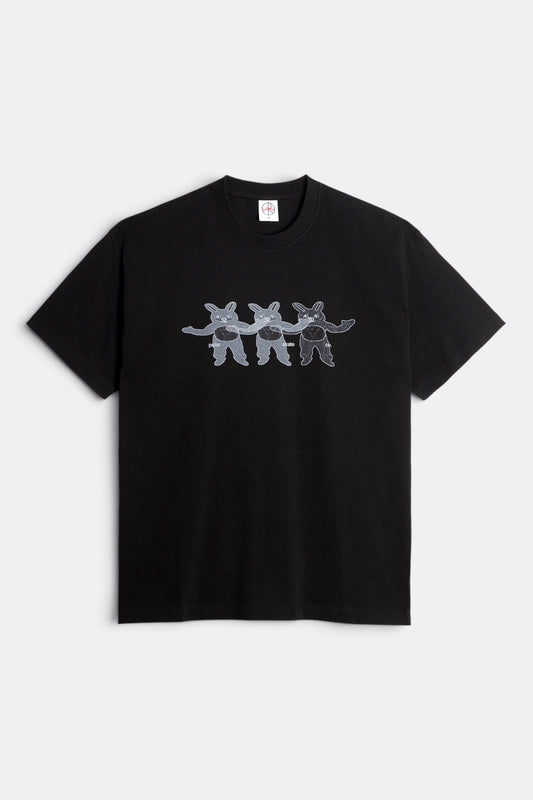 POLAR SKATE CO. Different in the End Tee Black | T-Shirt Double Jersey Graphique Skate | Edgar Bdx