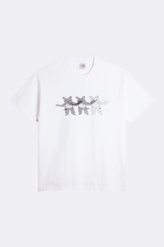 POLAR SKATE CO. Different in the End Tee White | T-Shirt Double Jersey Graphique Skate | Edgar Bdx