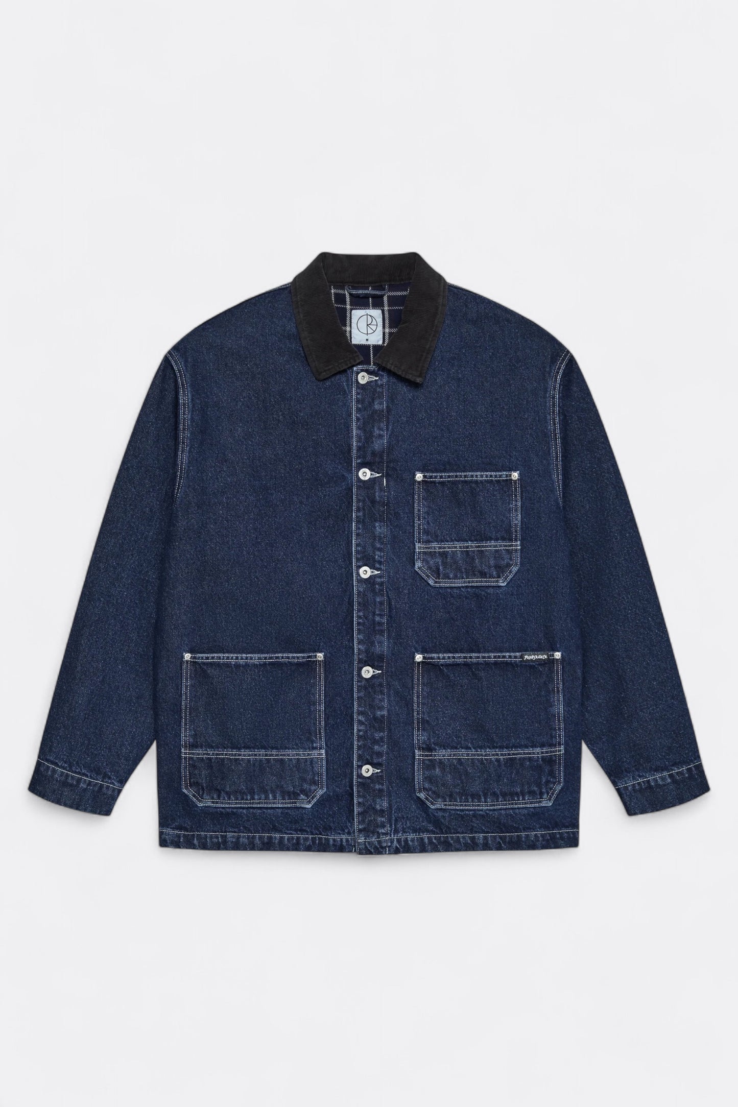 Polar Skate Co. - Ezra Jacket Flannel Lining (Indigo)