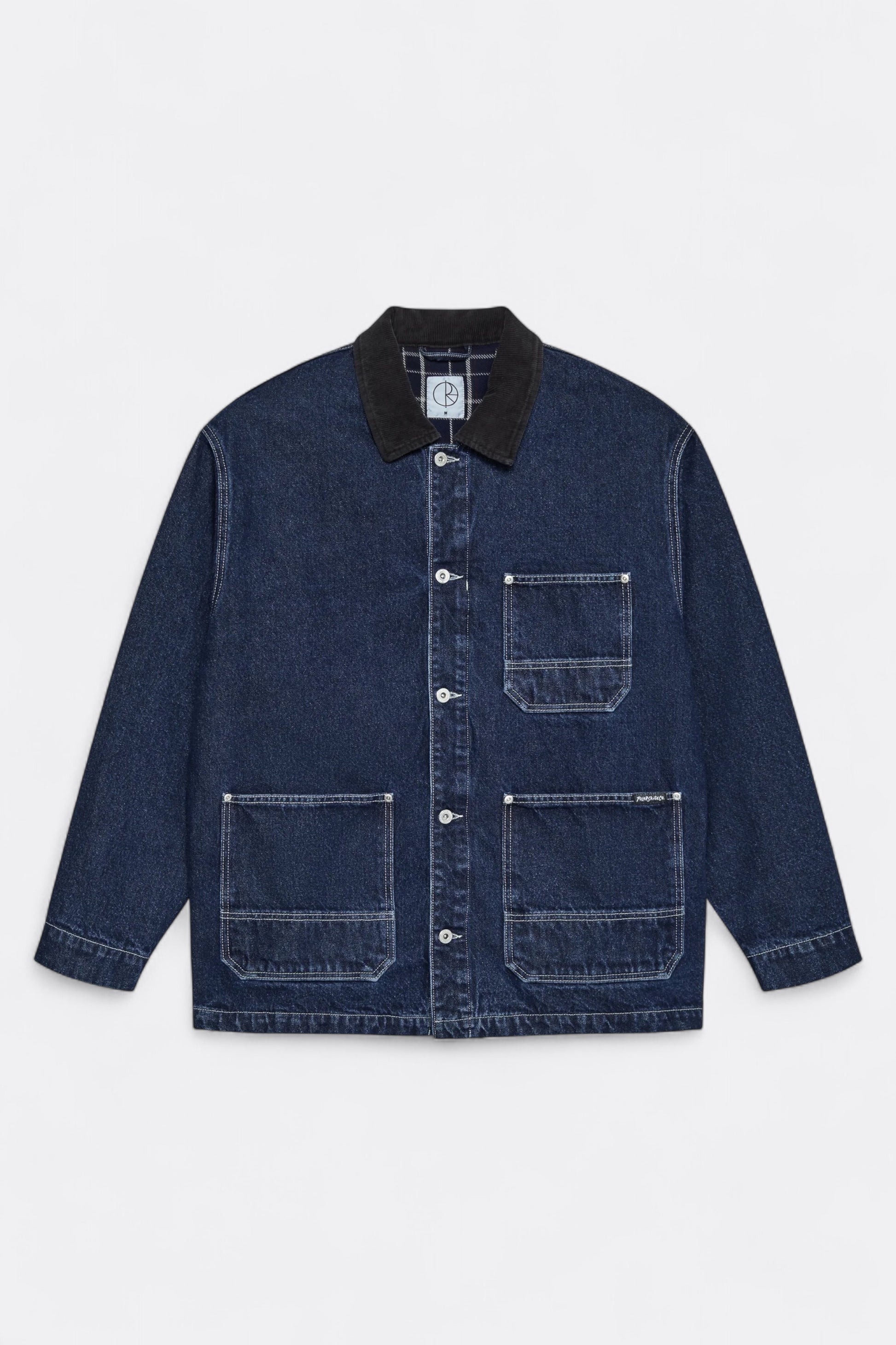 Polar Skate Co. - Ezra Jacket Flannel Lining (Indigo)