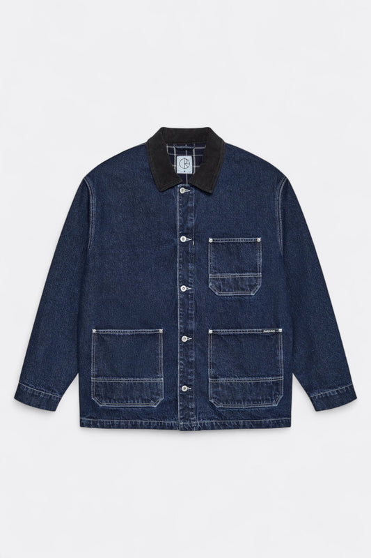 Polar Skate Co. - Ezra Jacket Flannel Lining (Indigo)