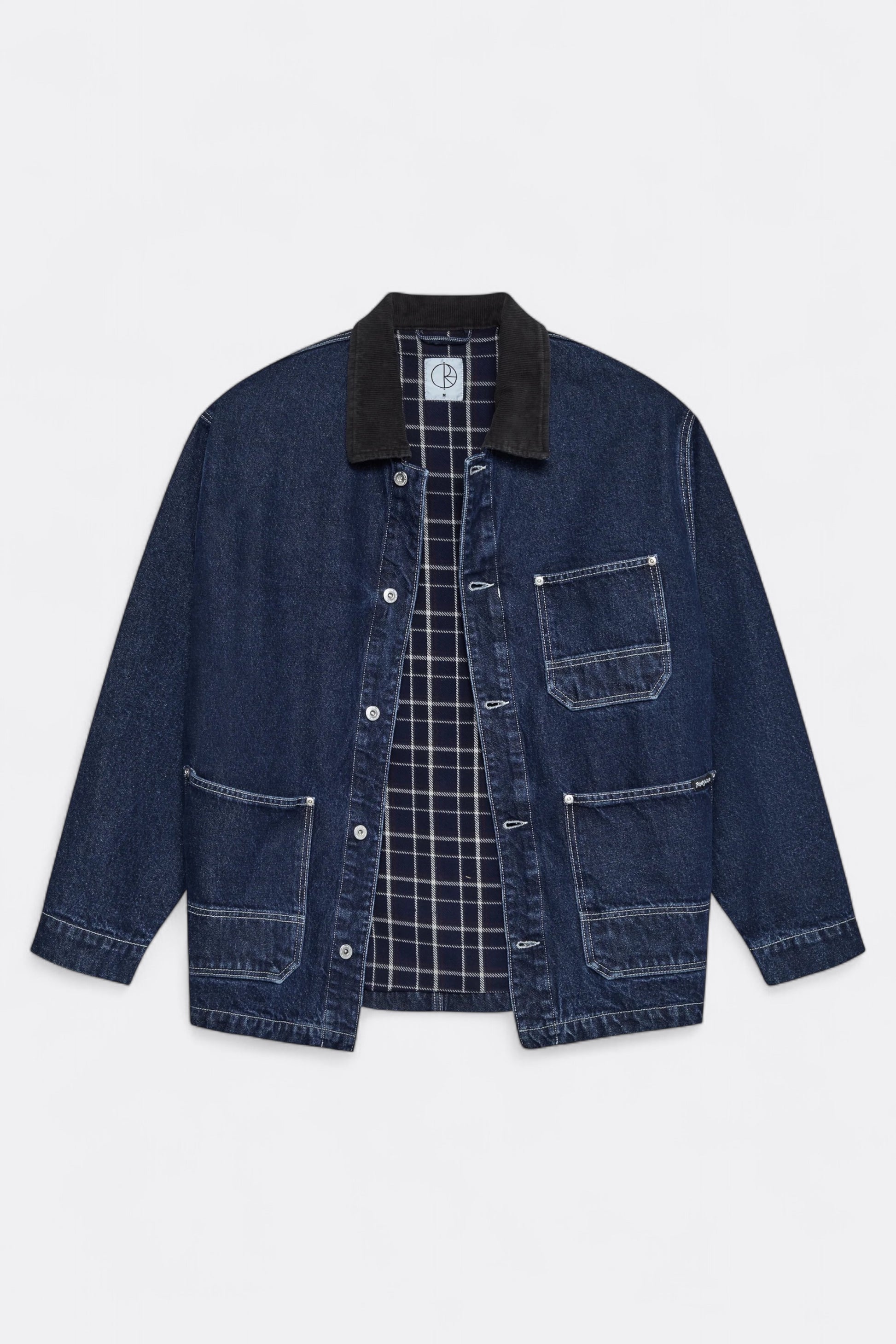 Polar Skate Co. - Ezra Jacket Flannel Lining (Indigo)