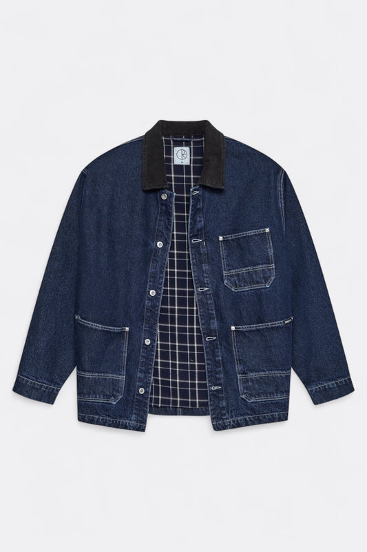 Polar Skate Co. - Ezra Jacket Flannel Lining (Indigo)