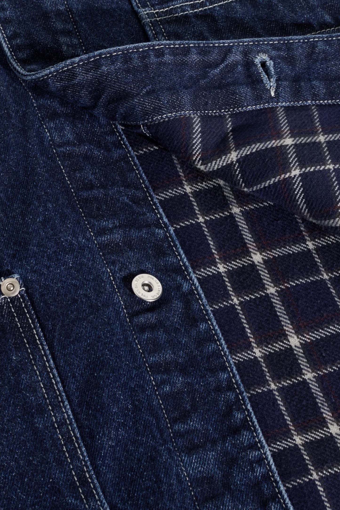 Polar Skate Co. - Ezra Jacket Flannel Lining (Indigo)