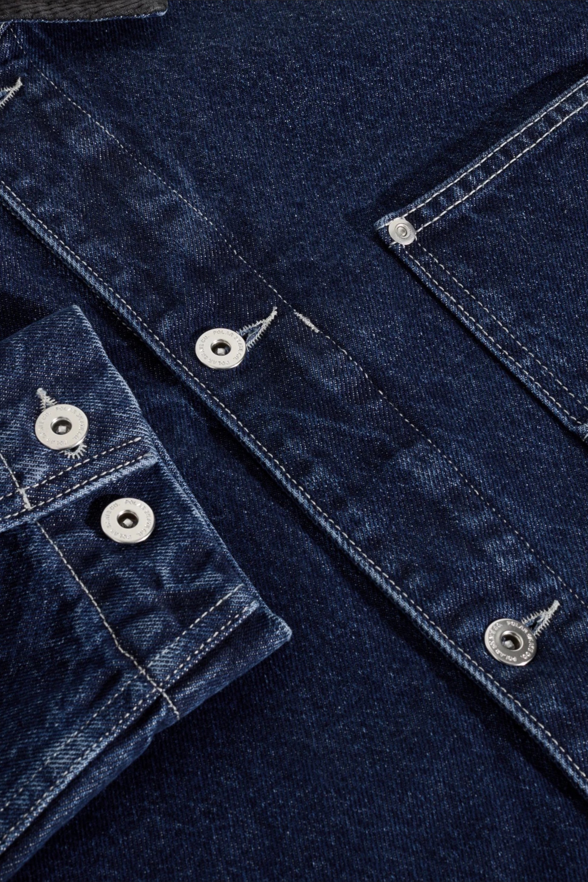 Polar Skate Co. - Ezra Jacket Flannel Lining (Indigo)