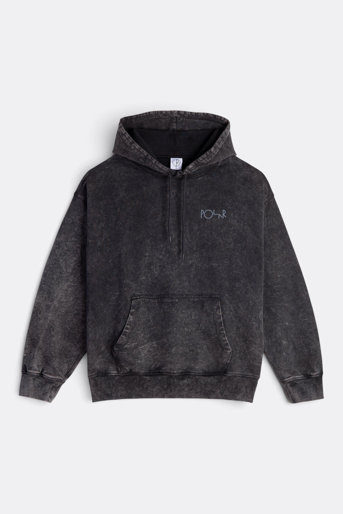 POLAR SKATE CO. Fade Frank Hoodie Black | Sweat Polaire Délavé 350gsm Skate 80s | Edgar Bdx