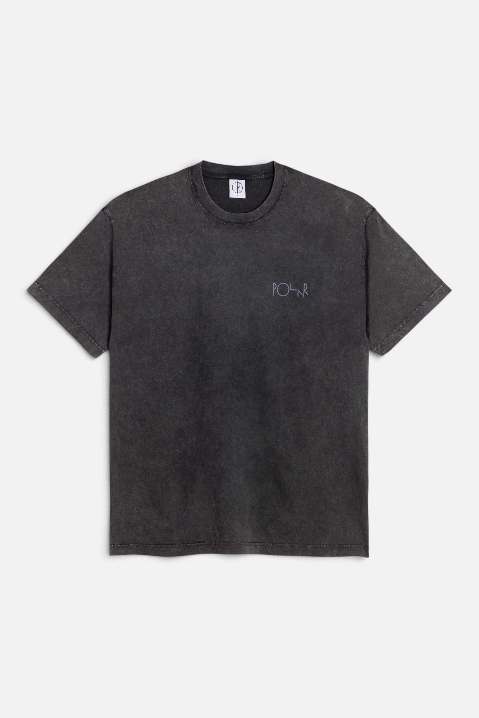 POLAR SKATE CO. Fade Tee Black | T-Shirt Jersey Délavé 190gsm Skate | Edgar Bdx
