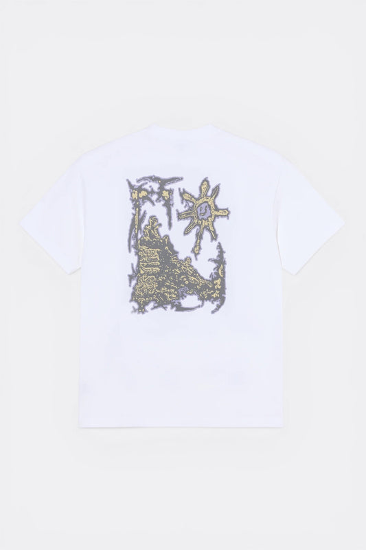 Polar Skate Co. Lovely Day Tee White | T-Shirt Graphique Skate | Edgar Bdx
