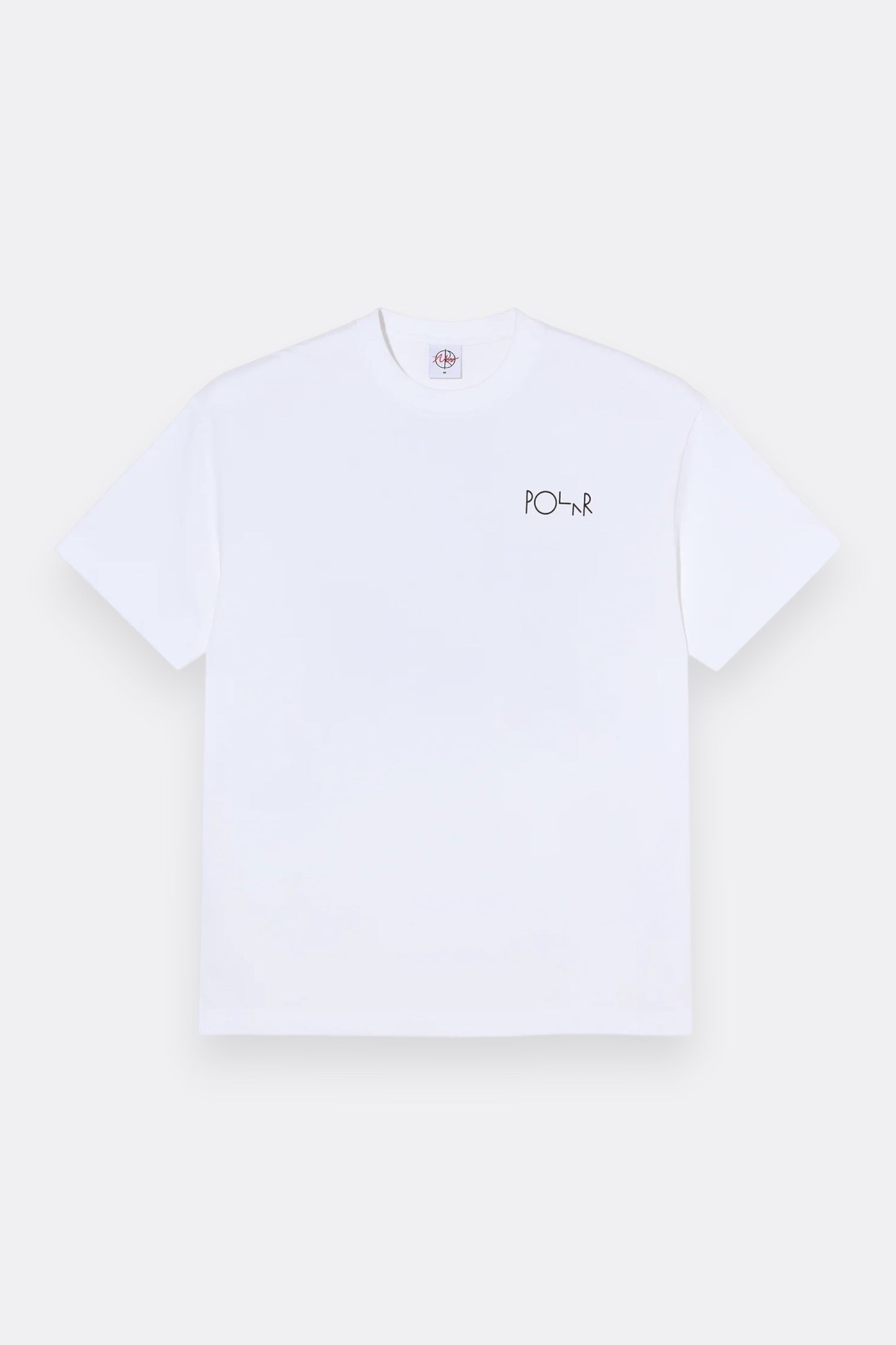 Polar Skate Co. Martas Roses Fill Logo Tee White | T-Shirt Graphique Skate | Edgar Bdx