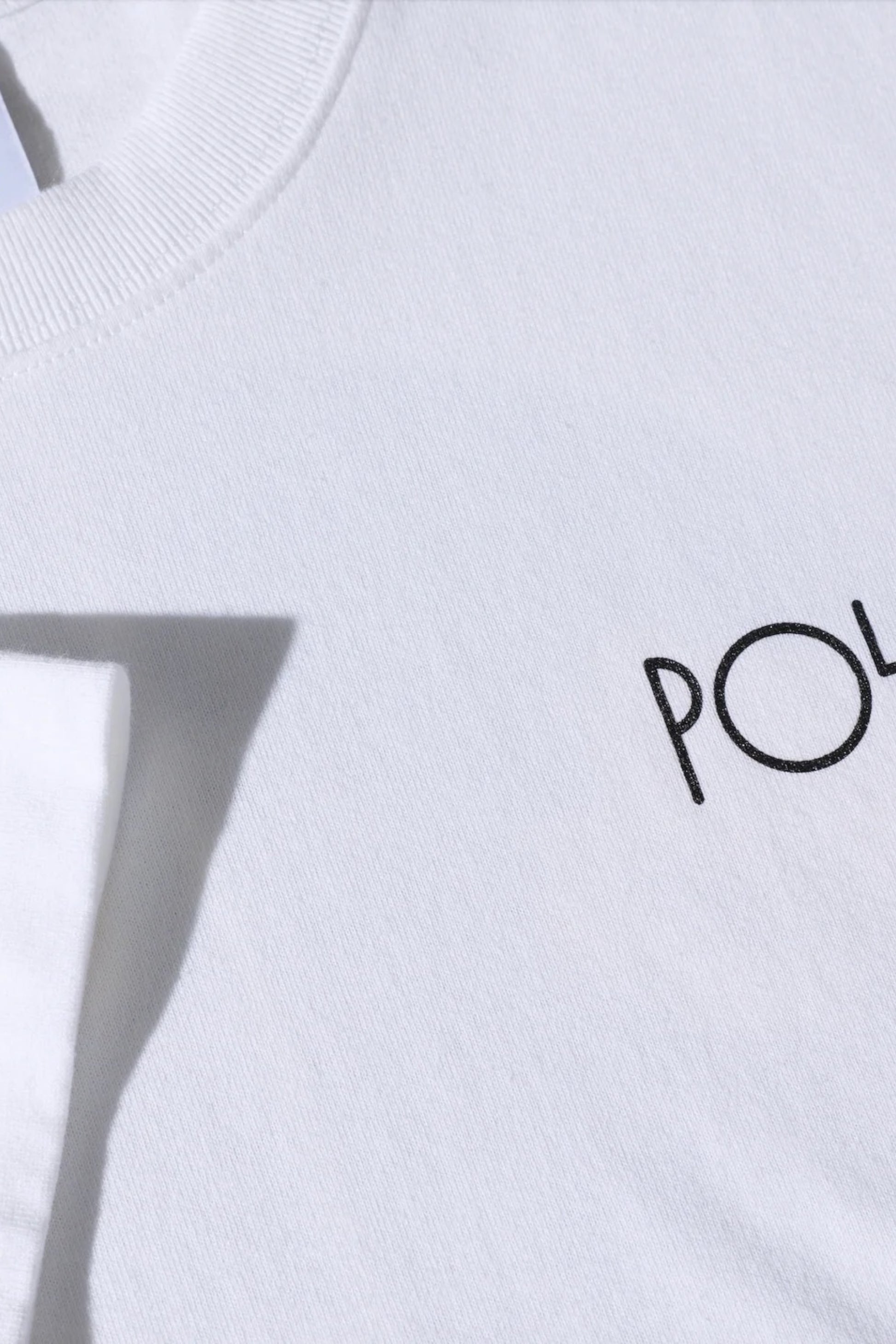 Polar Skate Co. Martas Roses Fill Logo Tee White | T-Shirt Graphique Skate | Edgar Bdx