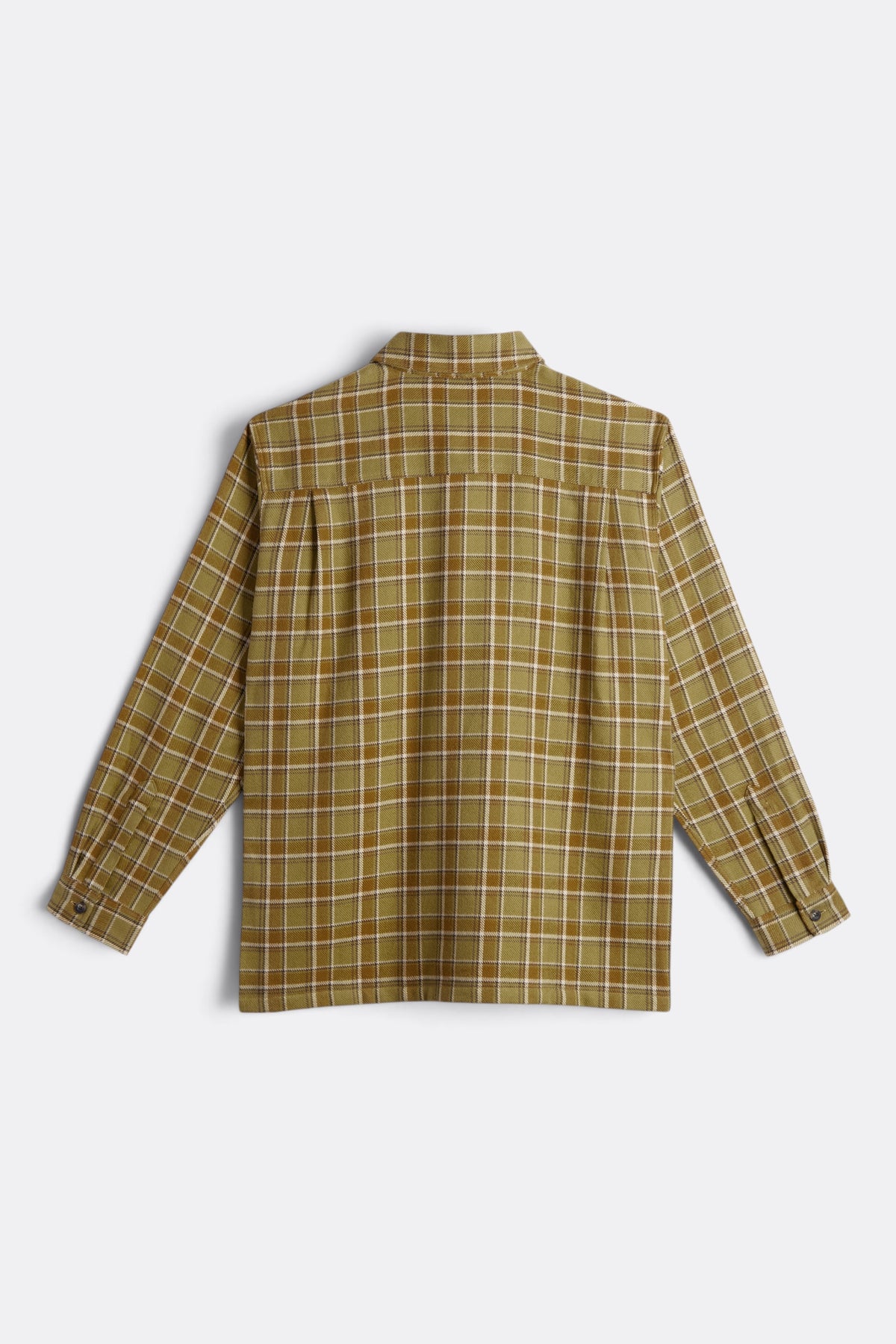 POLAR SKATE CO. Mike LS Shirt Tapenade | Chemise Flanelle Coton 270gsm Skate | Edgar Bdx