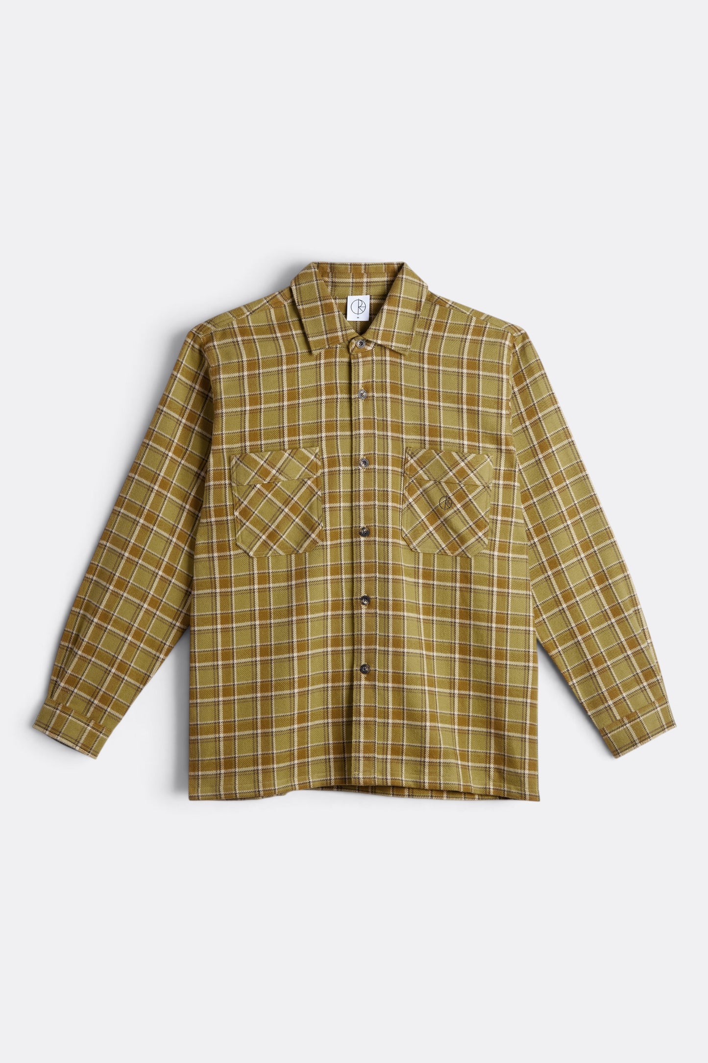 POLAR SKATE CO. Mike LS Shirt Tapenade | Chemise Flanelle Coton 270gsm Skate | Edgar Bdx