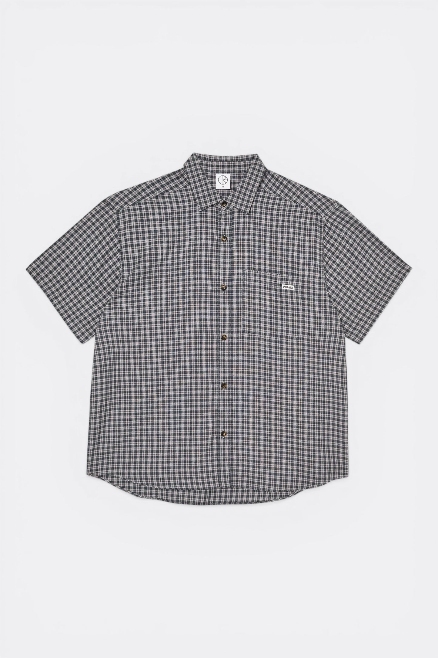 Polar Skate Co. Mitchell Shirt Petrol Bordeaux | Chemise Twill Skate | Edgar Bdx