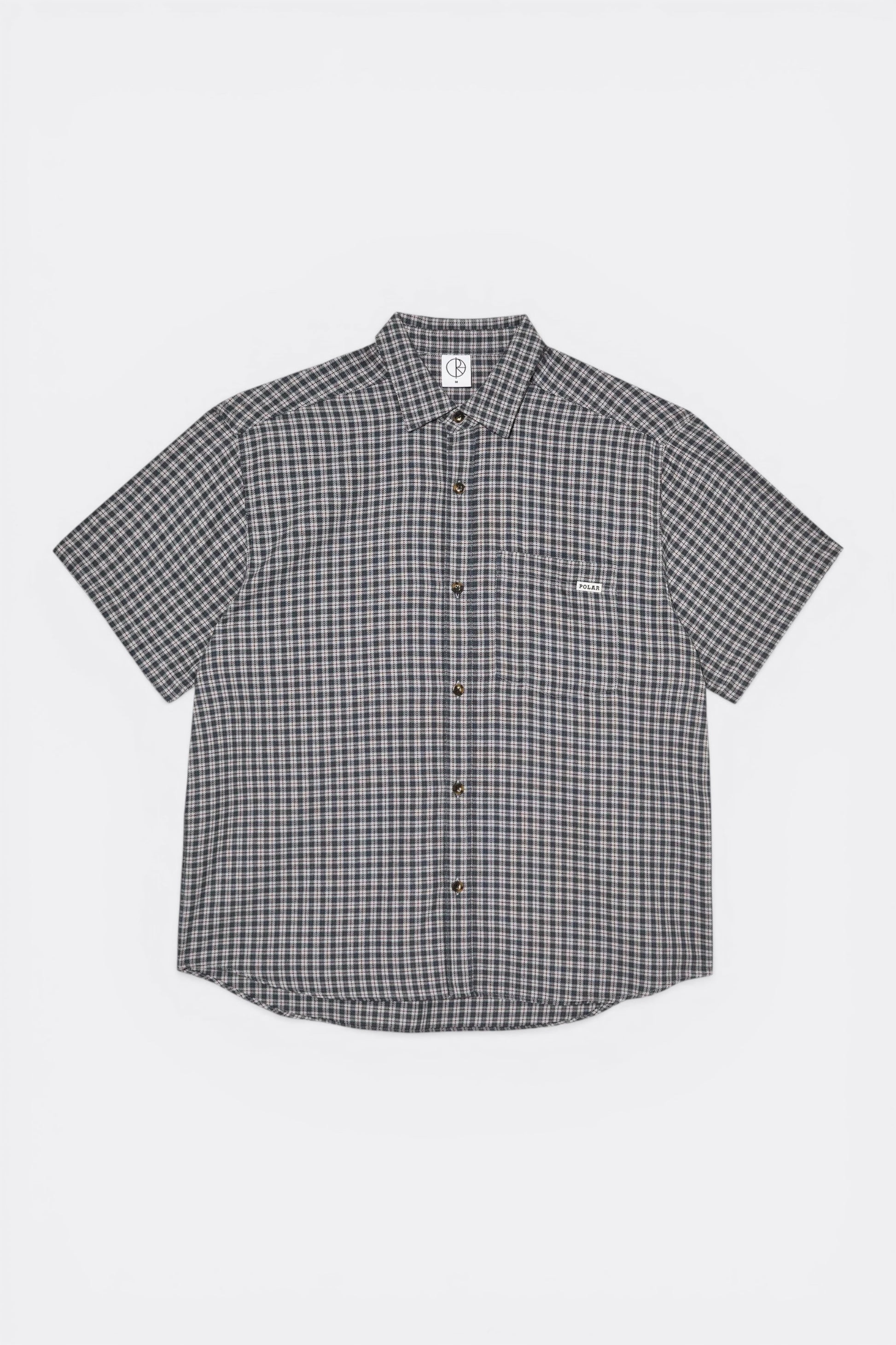 Polar Skate Co. Mitchell Shirt Petrol Bordeaux | Chemise Twill Skate | Edgar Bdx