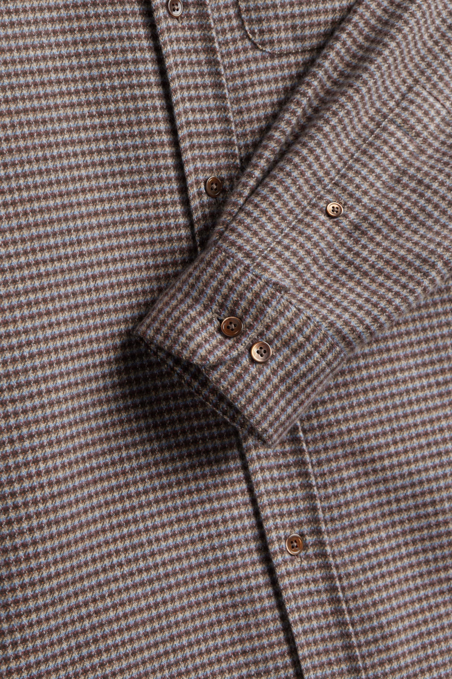 Portuguese Flannel - Dylan Shirt (Blue / Bordeaux)